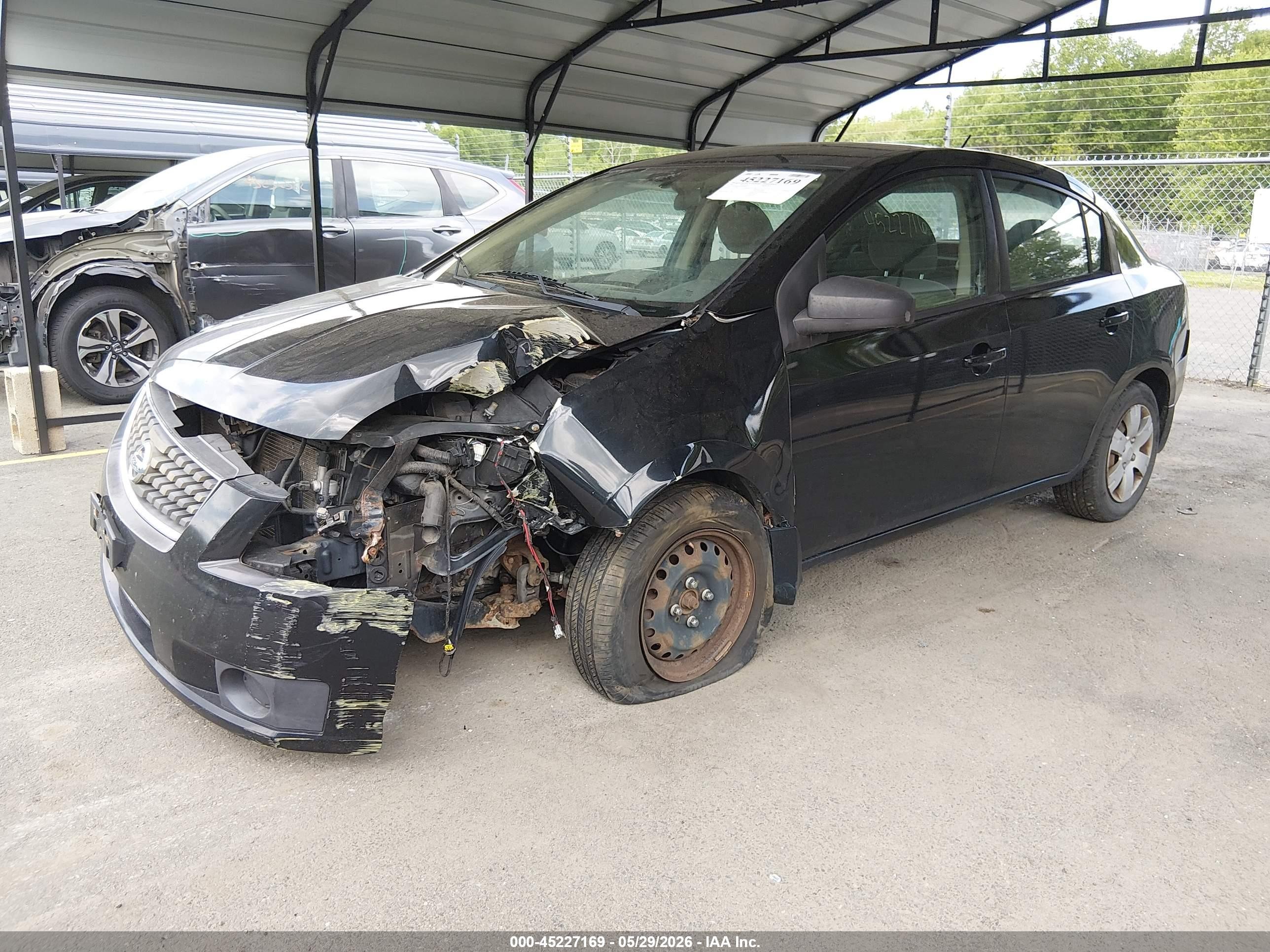 2007 Nissan Sentra 2.0 Black vin: 3N1AB61E67L689893