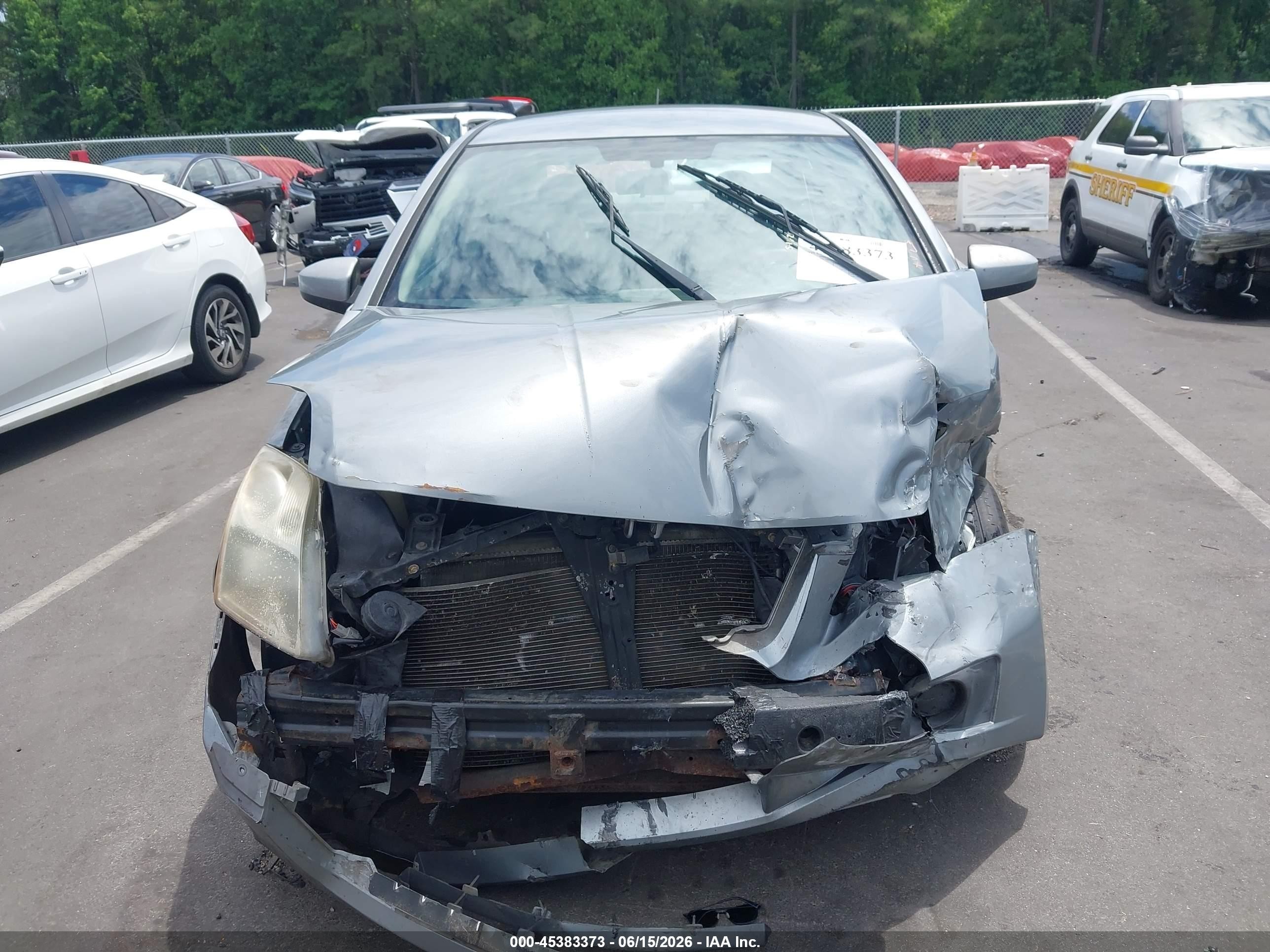 2007 Nissan Sentra 2.0 Gray vin: 3N1AB61E67L709432