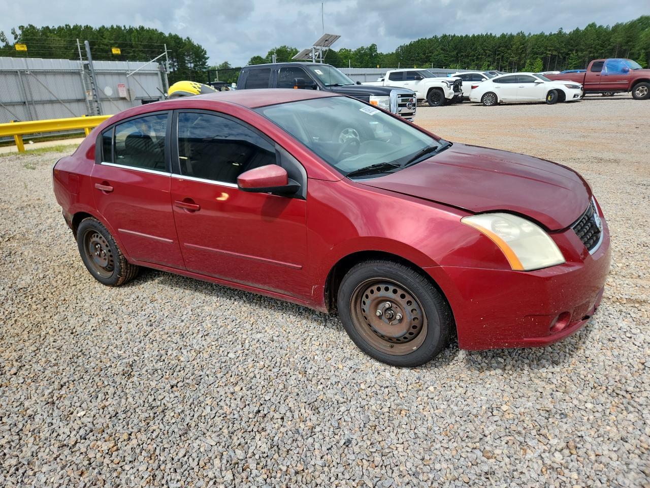 2008 Nissan Sentra 2.0/2.0s/2.0sl Red vin: 3N1AB61E68L617013