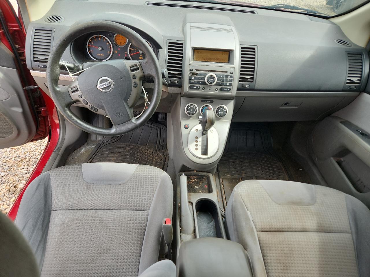2008 Nissan Sentra 2.0/2.0s/2.0sl Red vin: 3N1AB61E68L617013