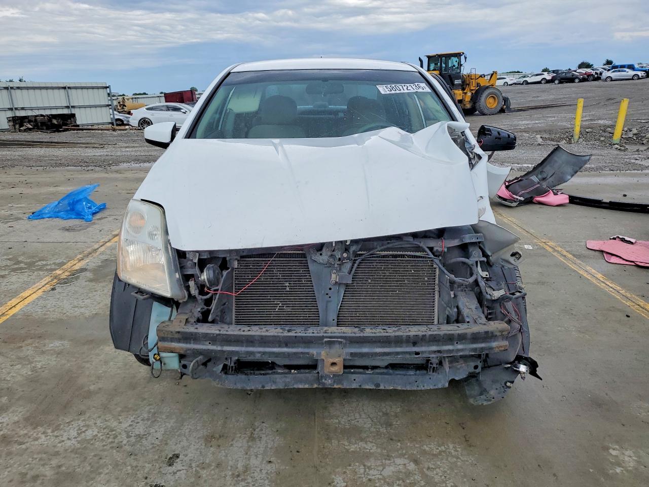 2008 Nissan Sentra 2.0 White vin: 3N1AB61E68L643787