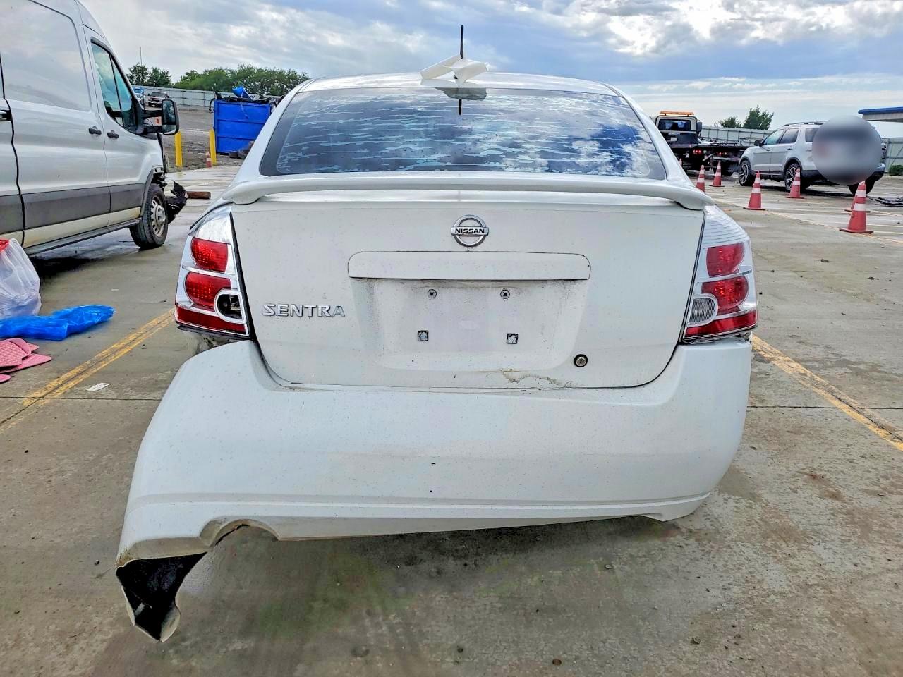 2008 Nissan Sentra 2.0 White vin: 3N1AB61E68L643787