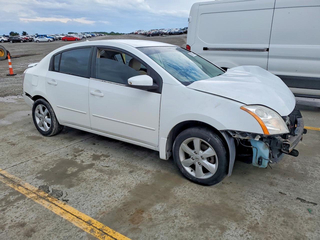 2008 Nissan Sentra 2.0 White vin: 3N1AB61E68L643787