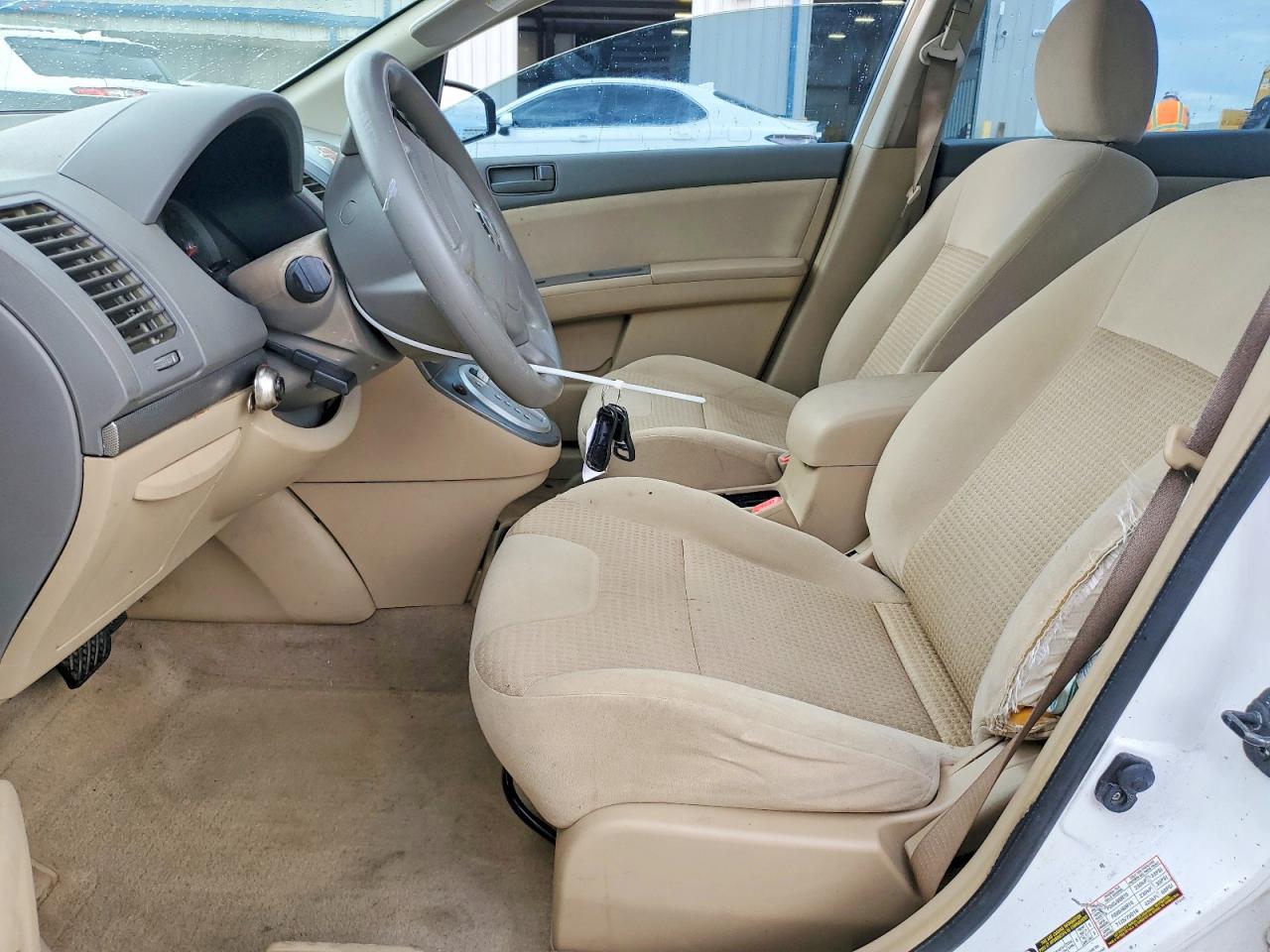 2008 Nissan Sentra 2.0 White vin: 3N1AB61E68L643787