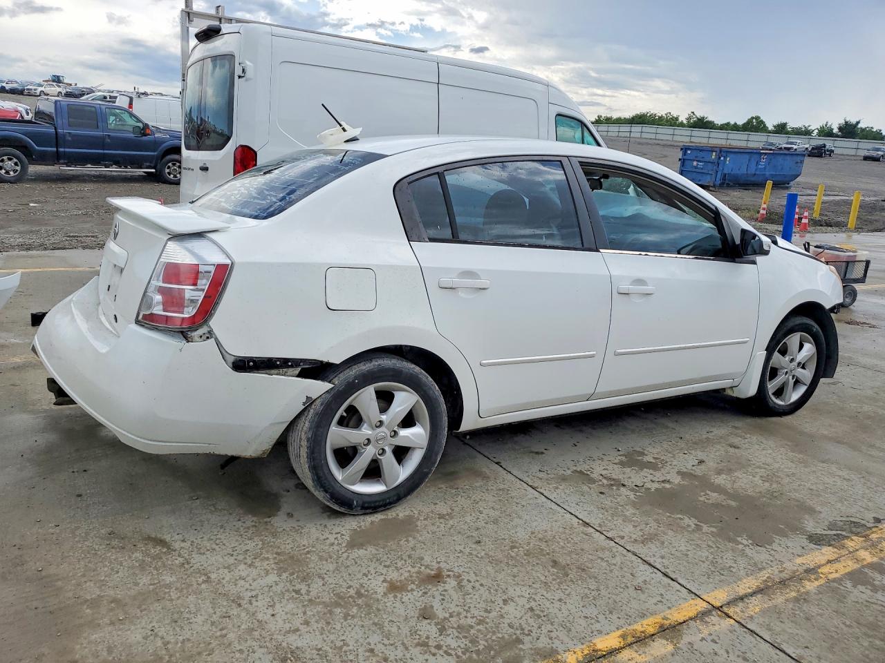 2008 Nissan Sentra 2.0 White vin: 3N1AB61E68L643787
