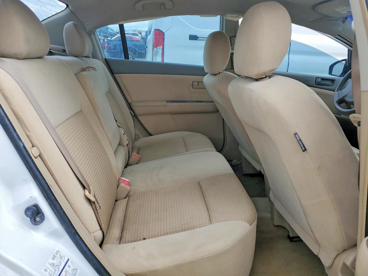 2008 Nissan Sentra 2.0 White vin: 3N1AB61E68L643787