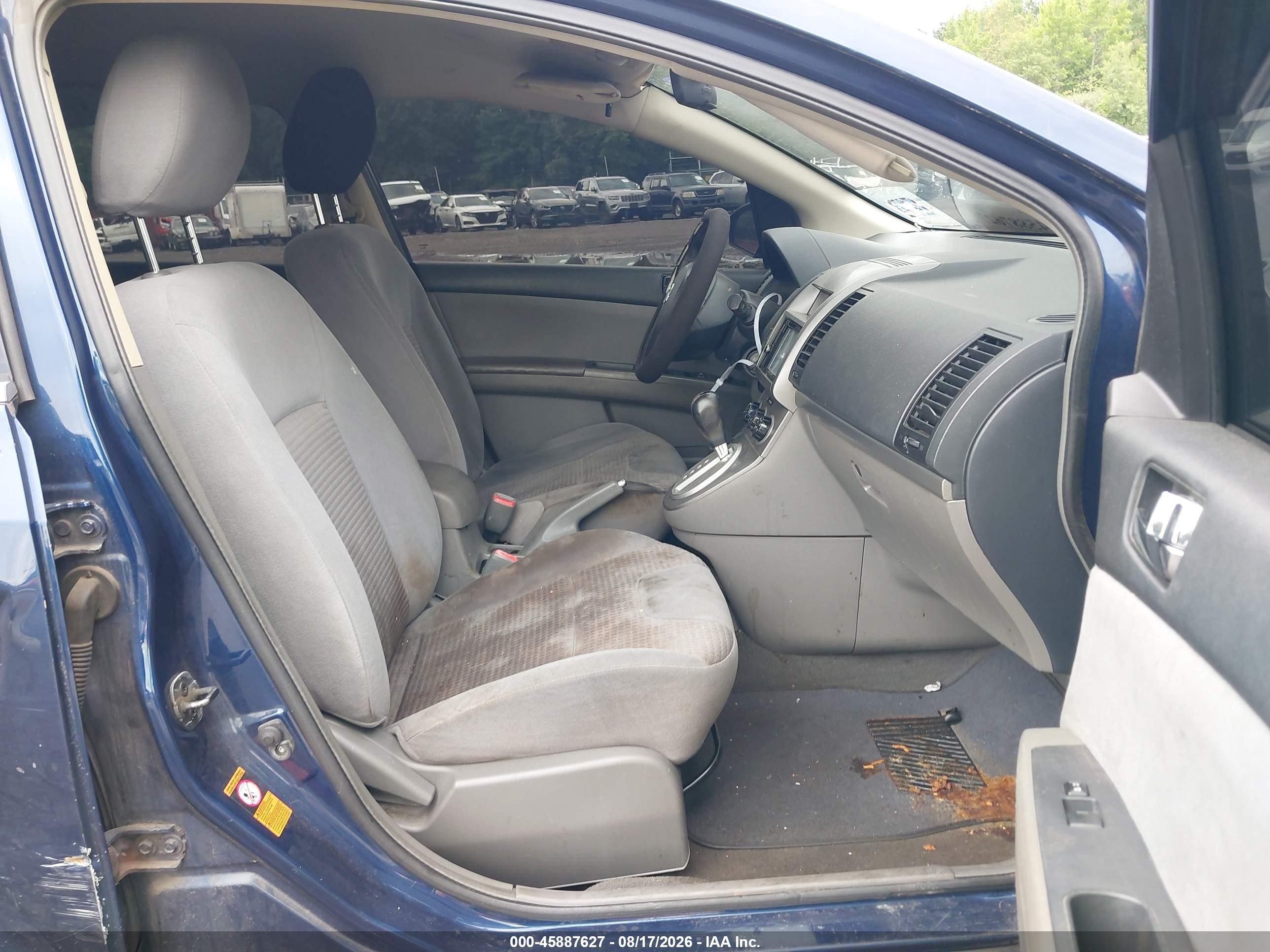 2008 Nissan Sentra 2.0 S Dark Blue vin: 3N1AB61E68L685022