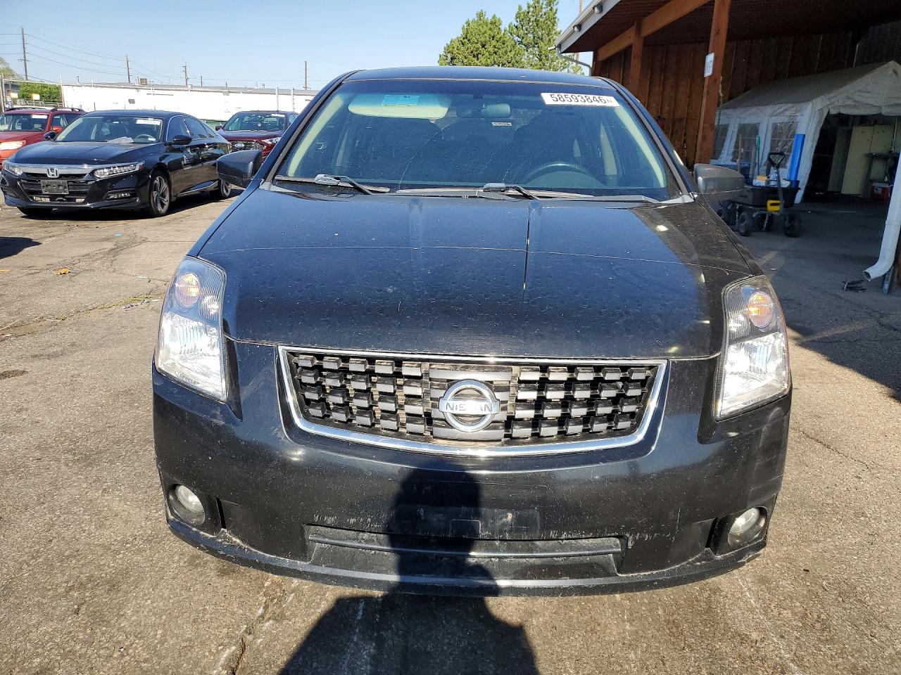 2008 Nissan Sentra 2.0 Черный vin: 3N1AB61E68L689698