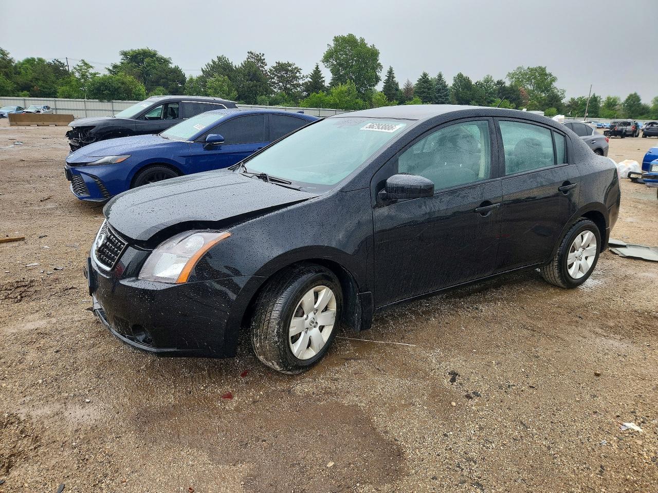 2008 Nissan Sentra 2.0 Black vin: 3N1AB61E68L714230