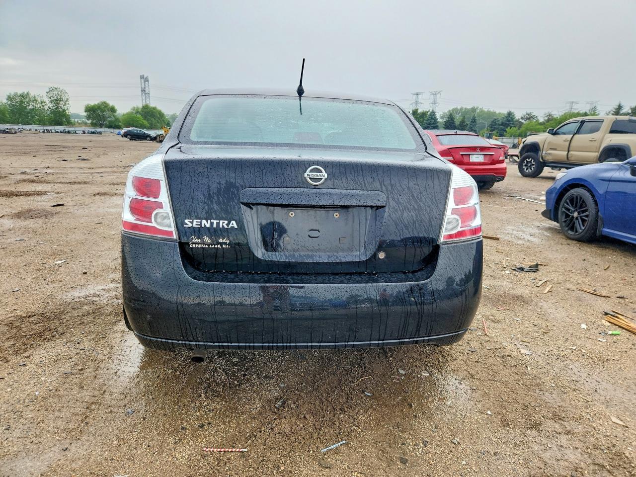 2008 Nissan Sentra 2.0 Black vin: 3N1AB61E68L714230