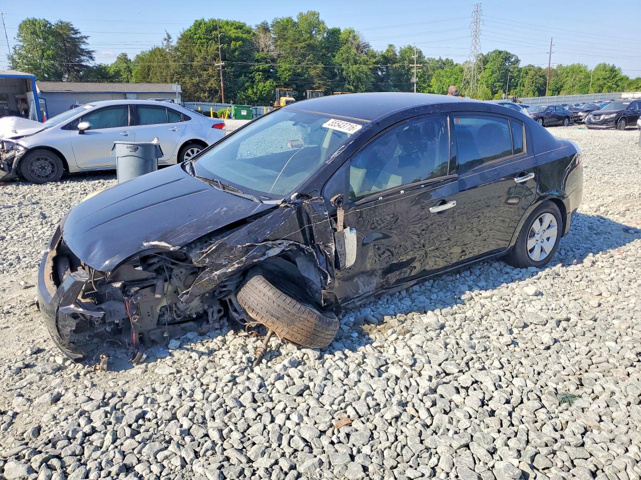 2008 Nissan Sentra 2.0 Black vin: 3N1AB61E68L730489