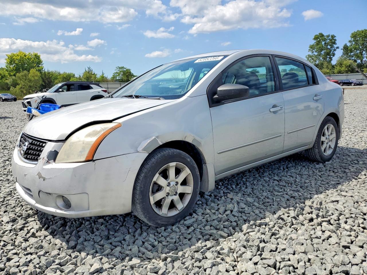 2008 Nissan Sentra 2.0 Silver vin: 3N1AB61E68L751018