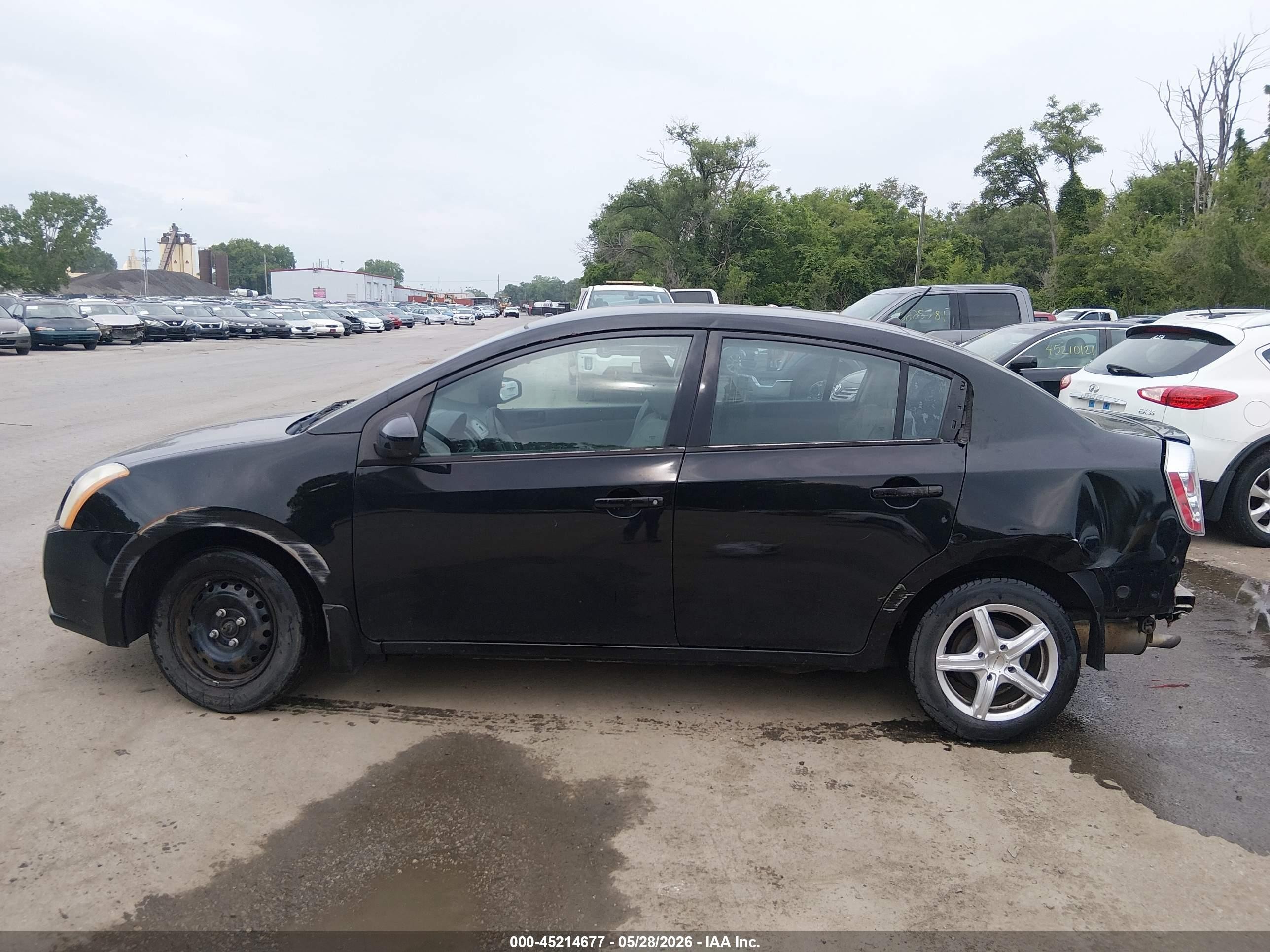 2008 Nissan Sentra 2.0 Black vin: 3N1AB61E68L758941