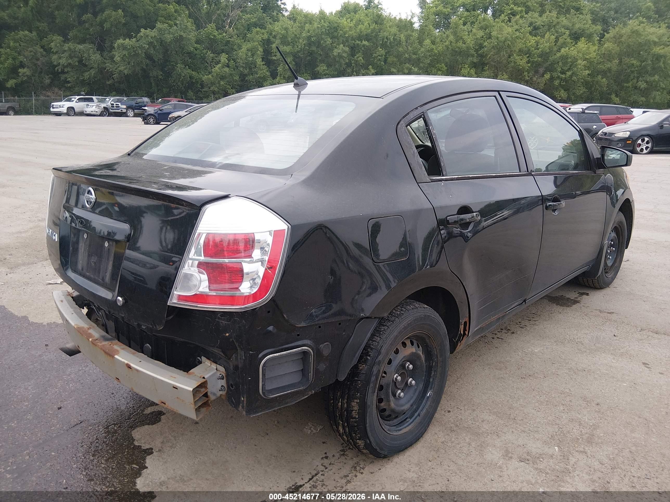 2008 Nissan Sentra 2.0 Black vin: 3N1AB61E68L758941