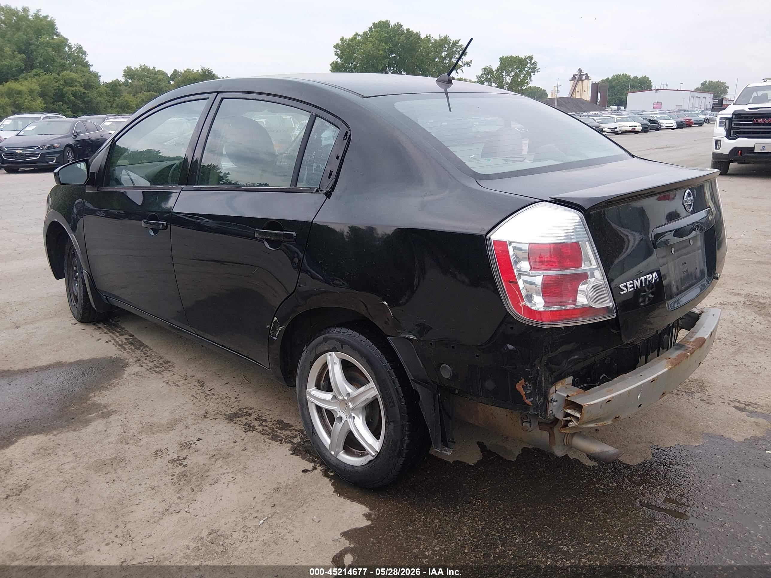 2008 Nissan Sentra 2.0 Black vin: 3N1AB61E68L758941