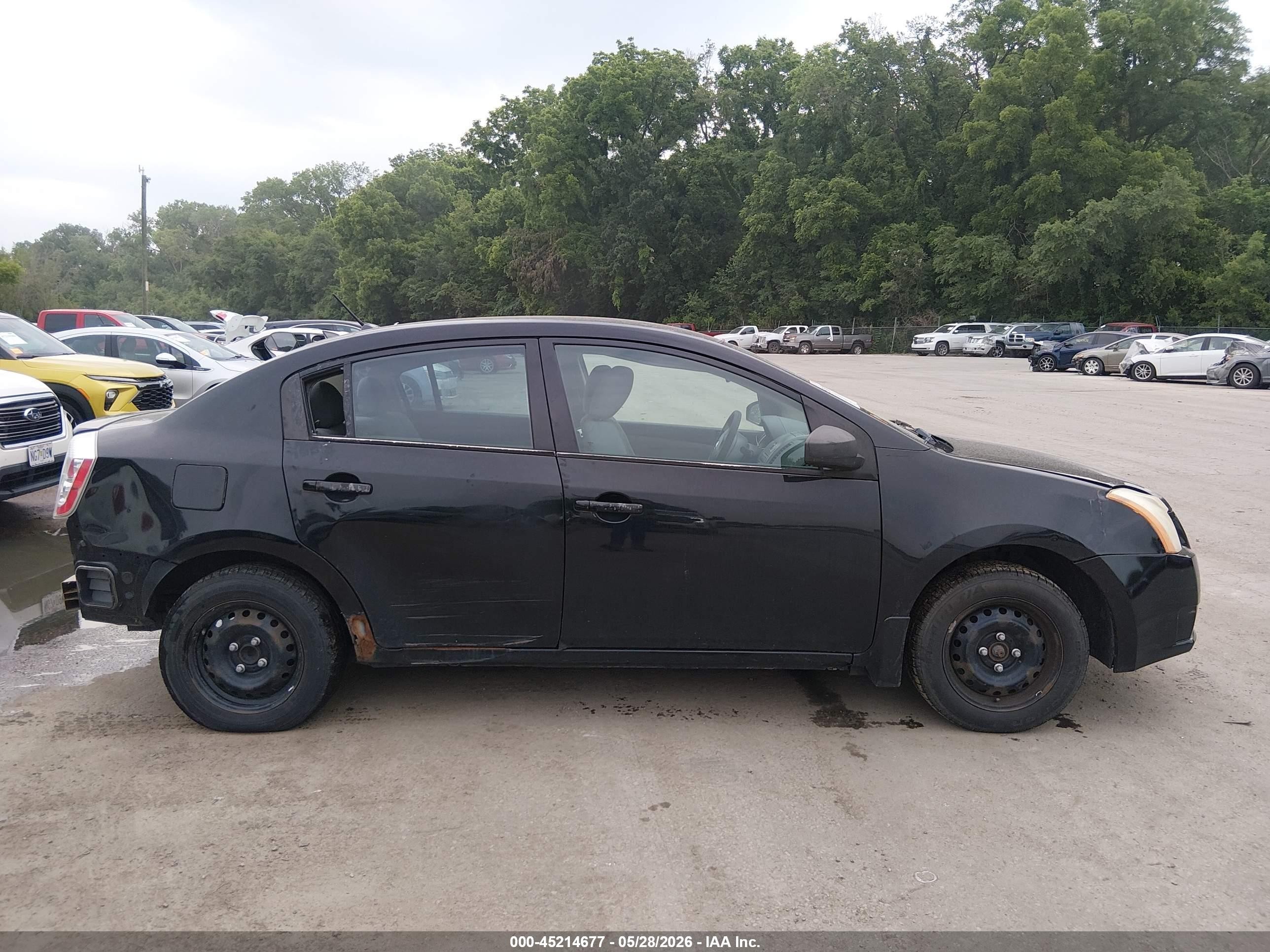2008 Nissan Sentra 2.0 Black vin: 3N1AB61E68L758941