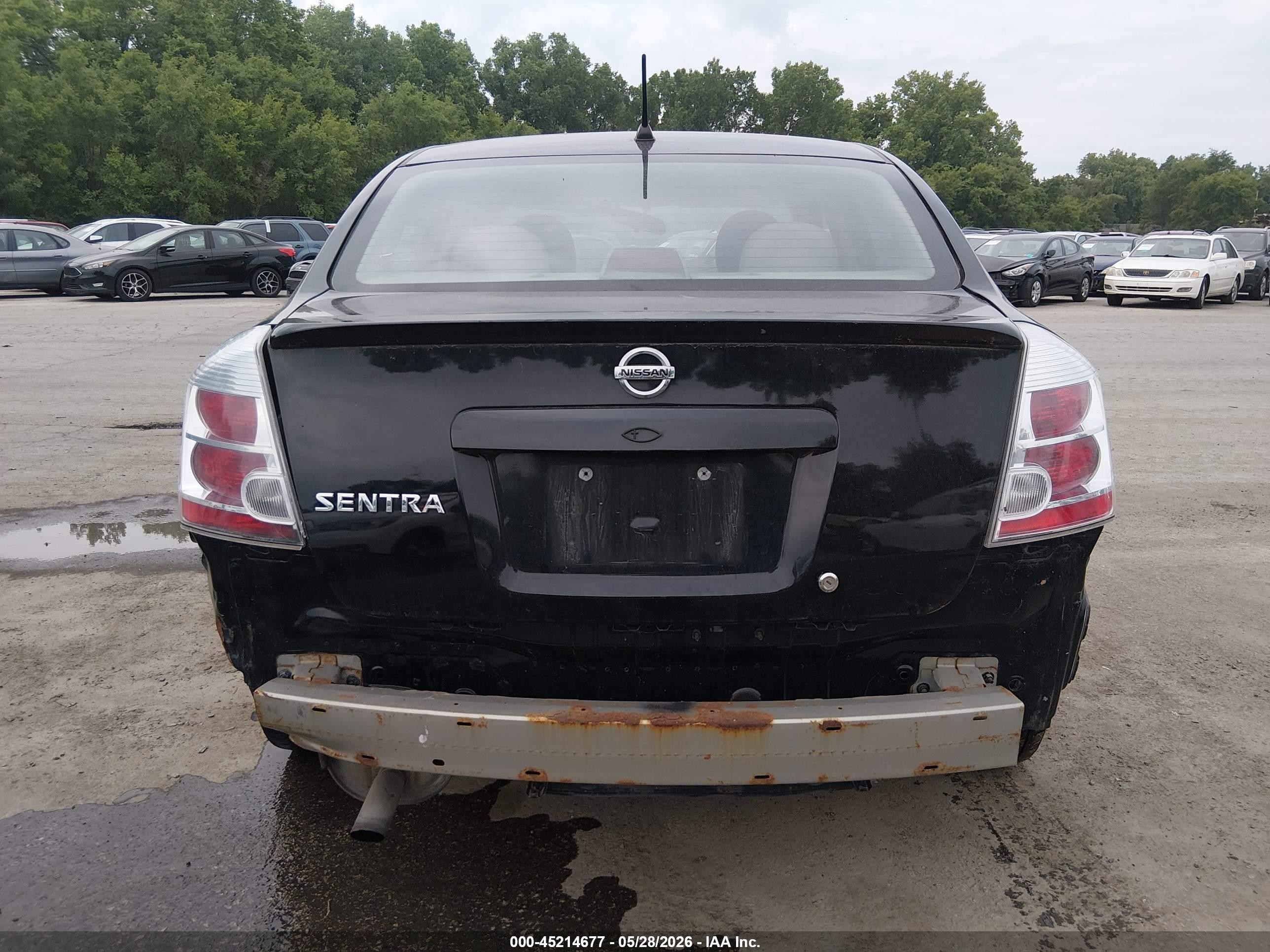 2008 Nissan Sentra 2.0 Black vin: 3N1AB61E68L758941