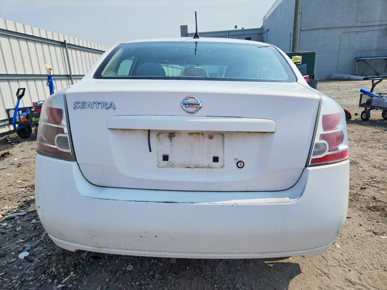 2009 Nissan Sentra 2.0 White vin: 3N1AB61E69L609236