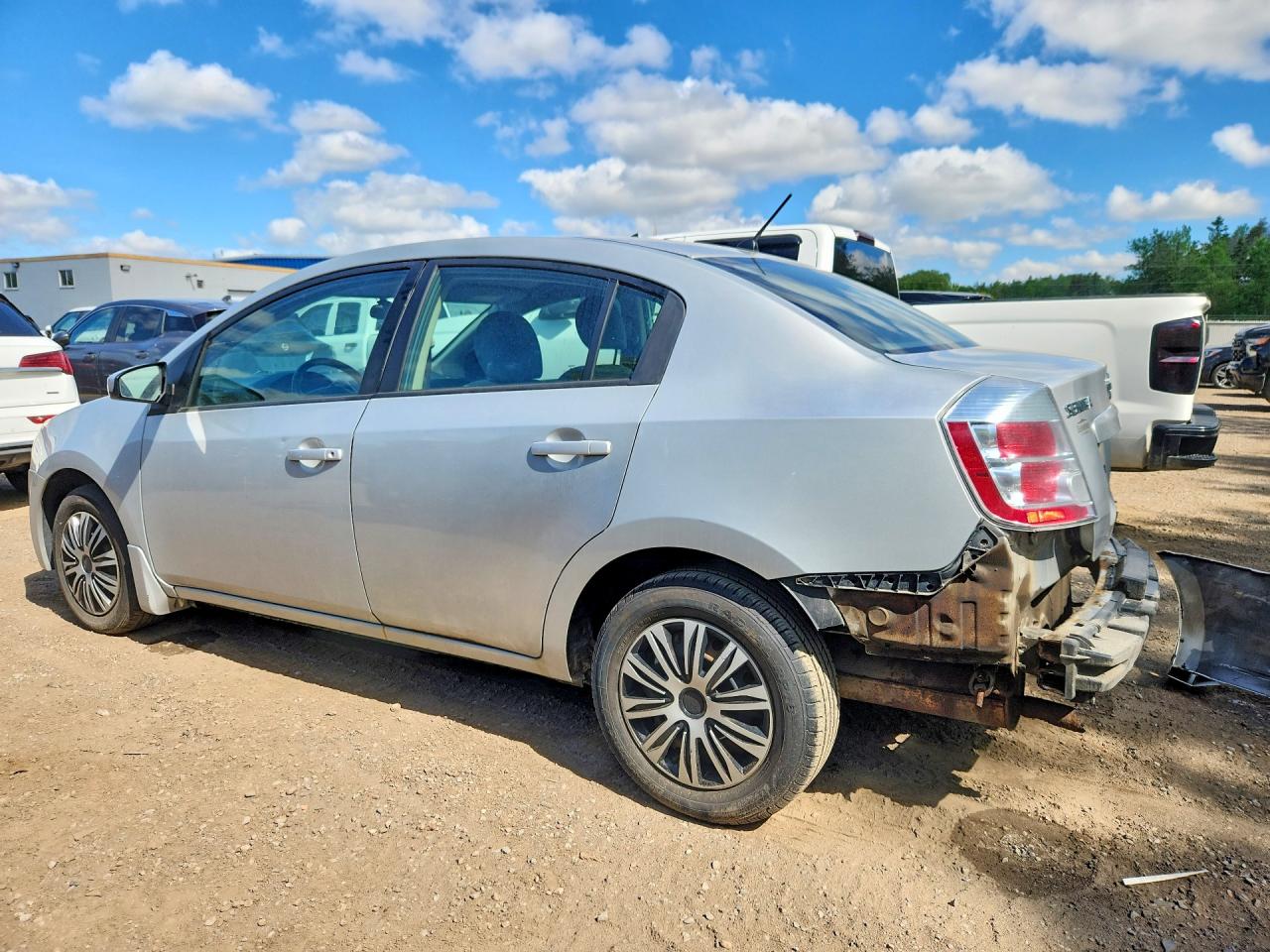 2009 Nissan Sentra 2.0 Silver vin: 3N1AB61E69L641104