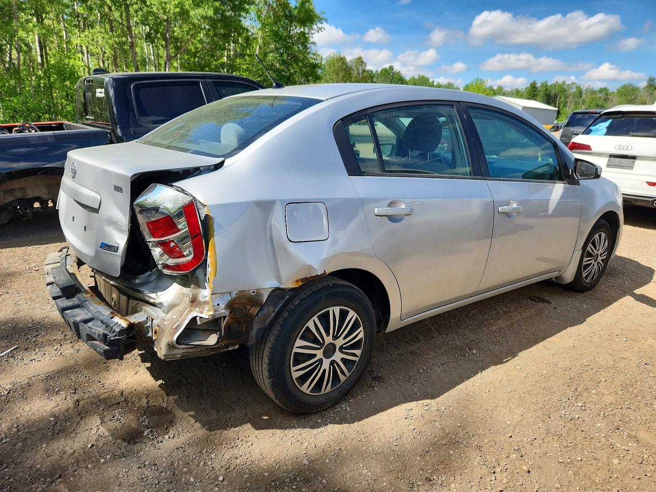 2009 Nissan Sentra 2.0 Silver vin: 3N1AB61E69L641104