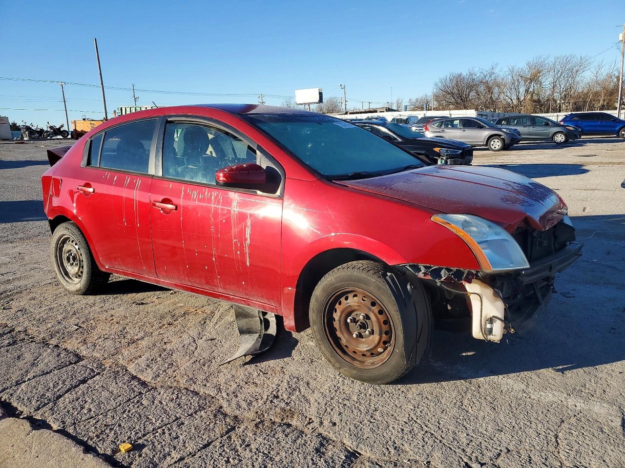 2009 Nissan Sentra 2.0 Red vin: 3N1AB61E69L641538