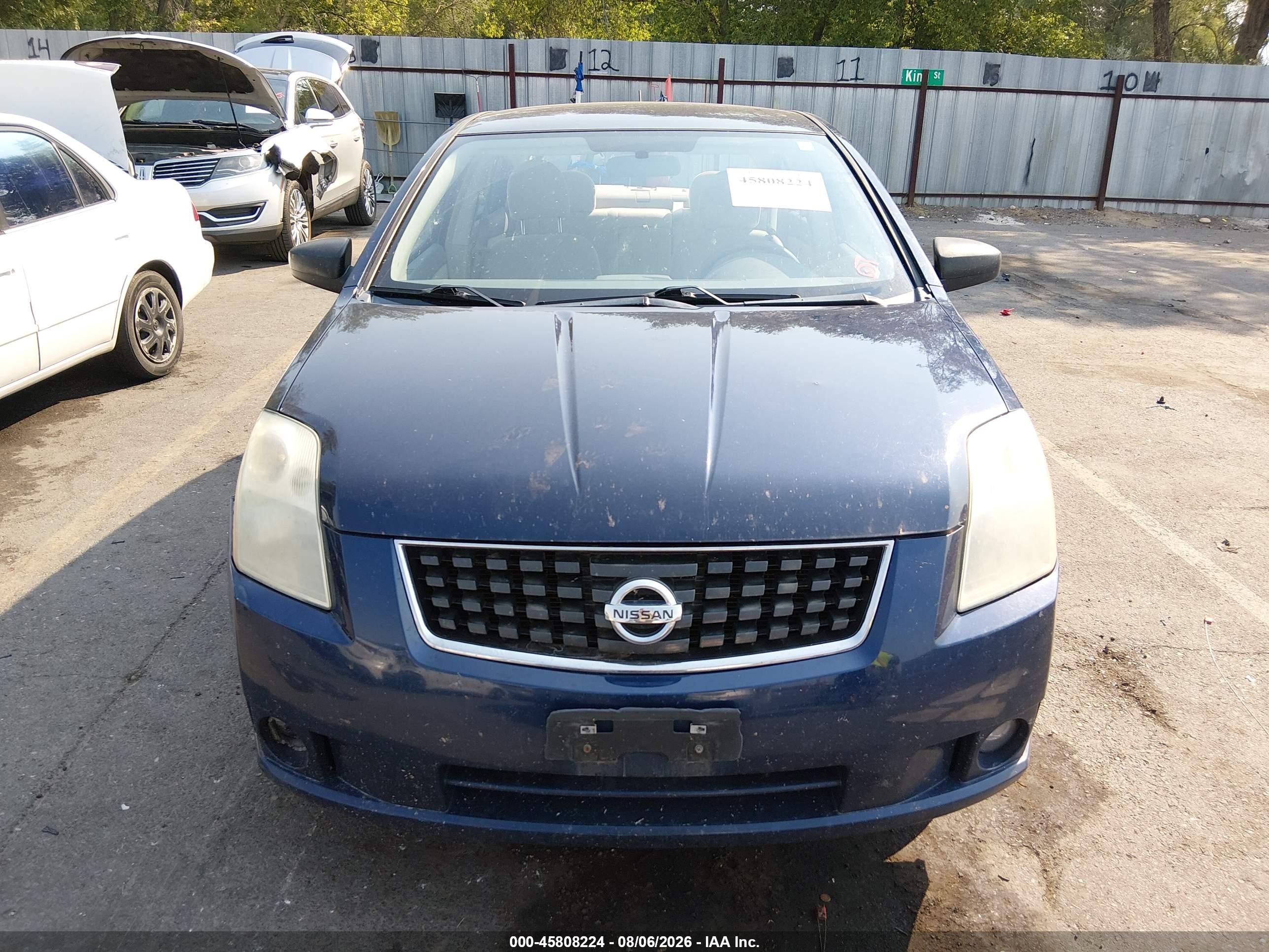 2009 Nissan Sentra 2.0s Синий vin: 3N1AB61E69L643421