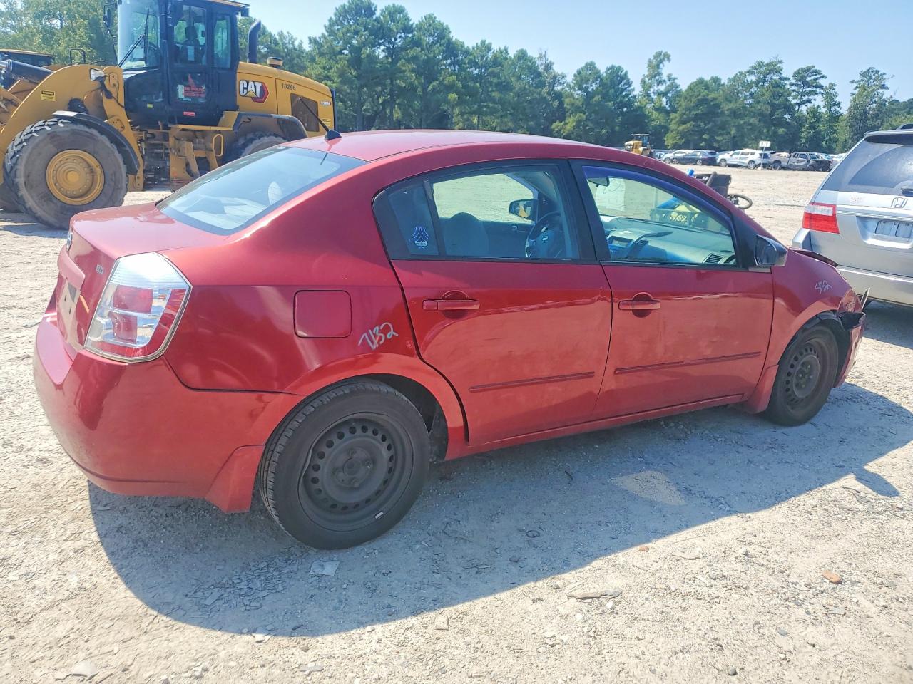 2009 Nissan Sentra 2.0 Red vin: 3N1AB61E69L650224