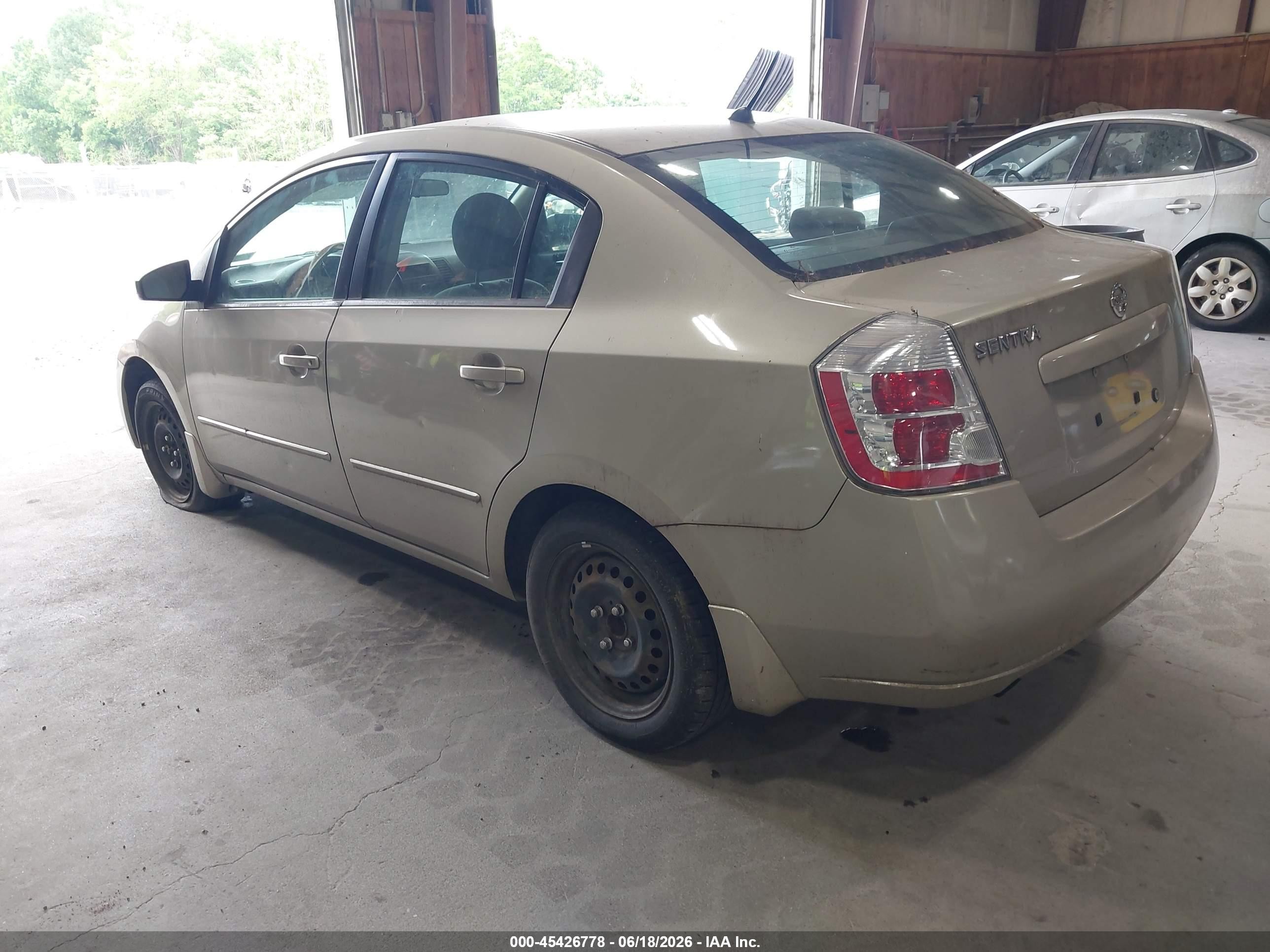 2009 Nissan Sentra 2.0s Желто-коричневый vin: 3N1AB61E69L654256