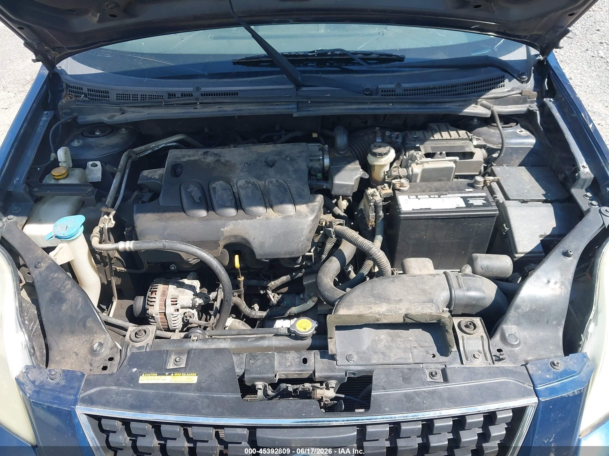 2009 Nissan Sentra 2.0s Blue vin: 3N1AB61E69L676743