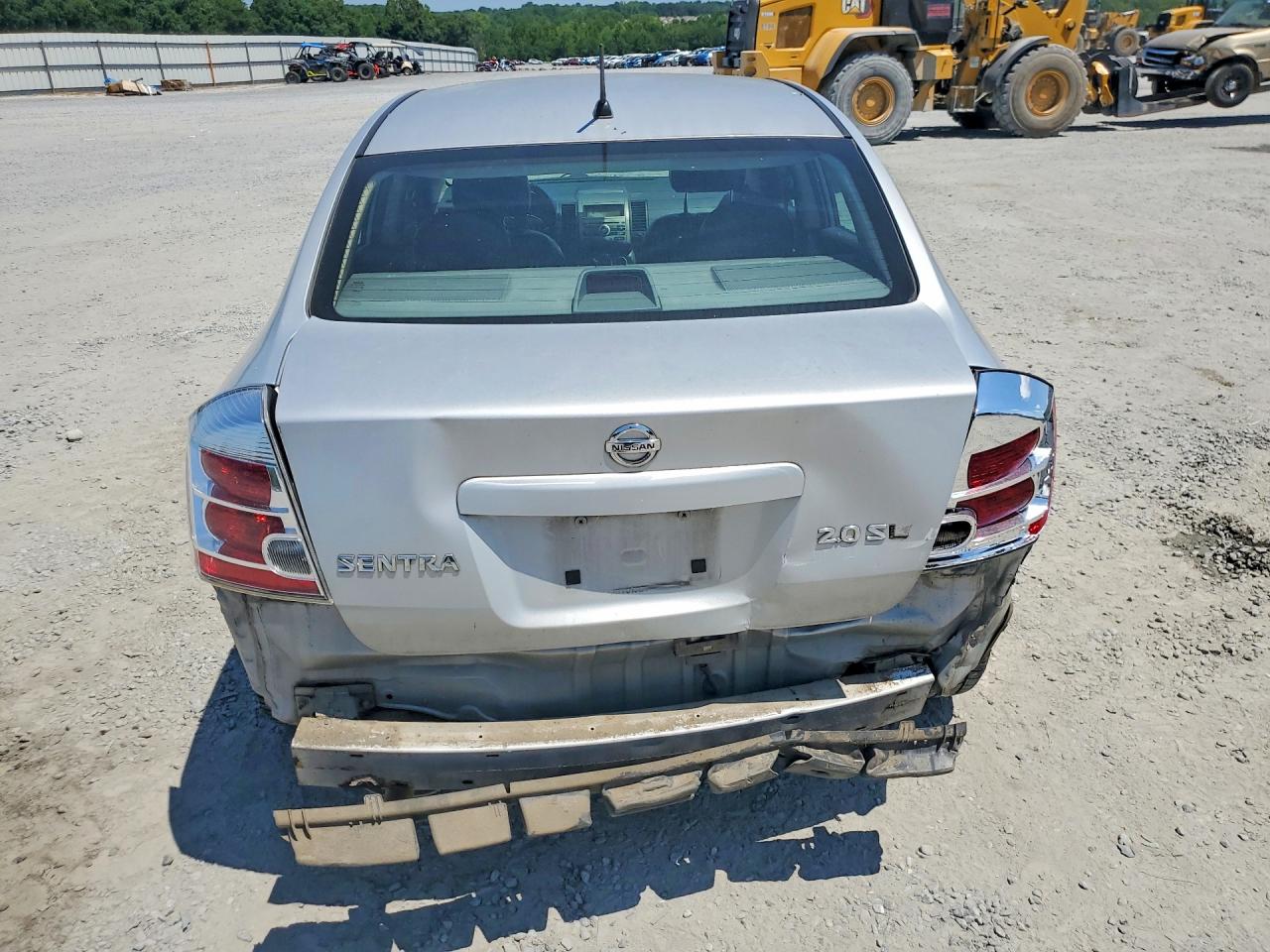 2007 Nissan Sentra 2.0 Серебряный vin: 3N1AB61E77L640959
