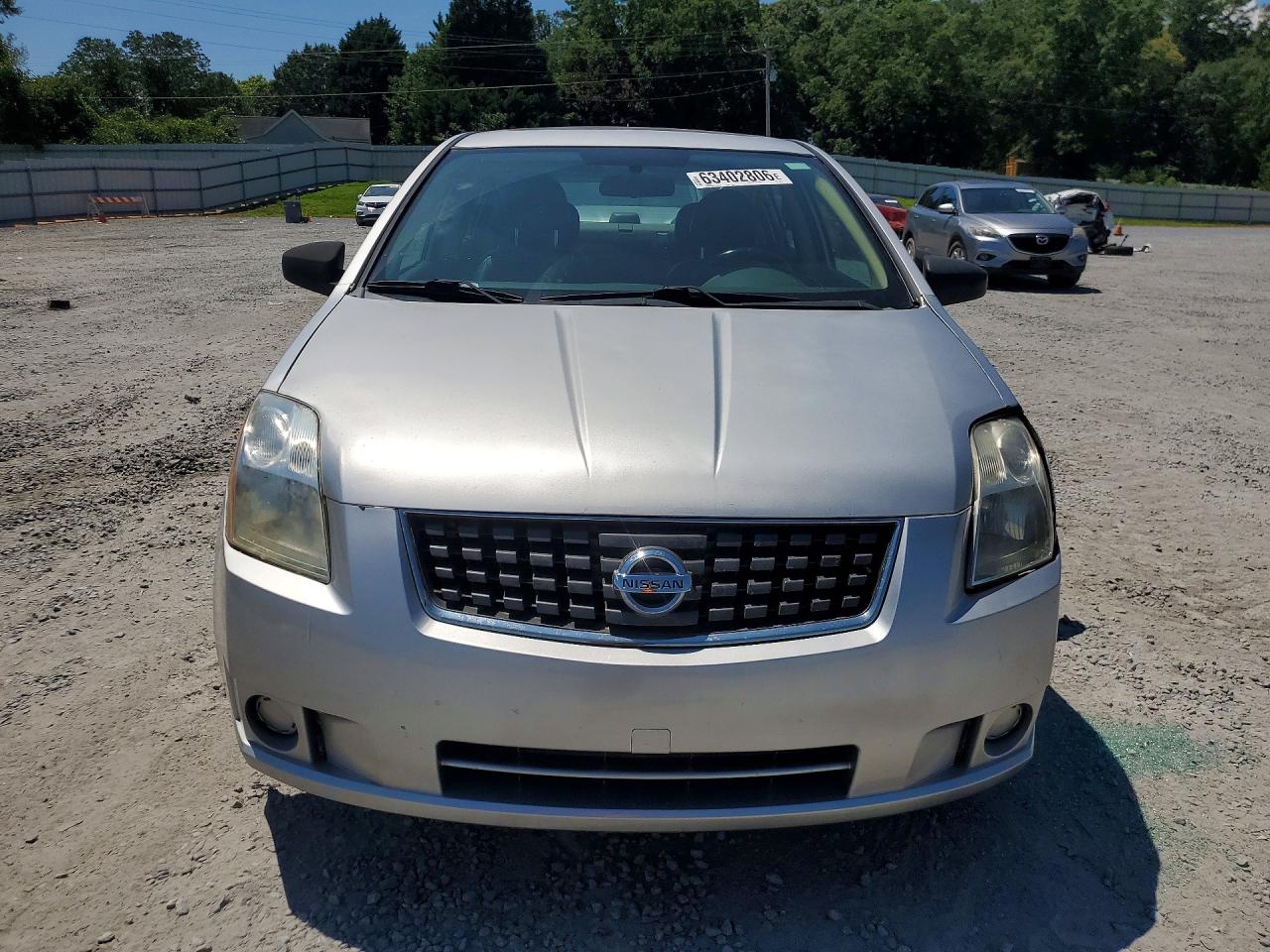 2007 Nissan Sentra 2.0 Серебряный vin: 3N1AB61E77L640959