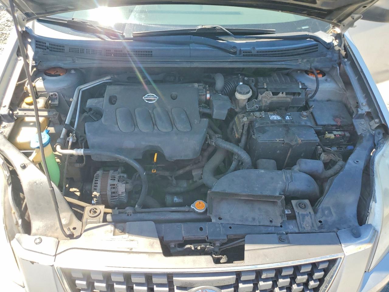 2007 Nissan Sentra 2.0 Серебряный vin: 3N1AB61E77L640959