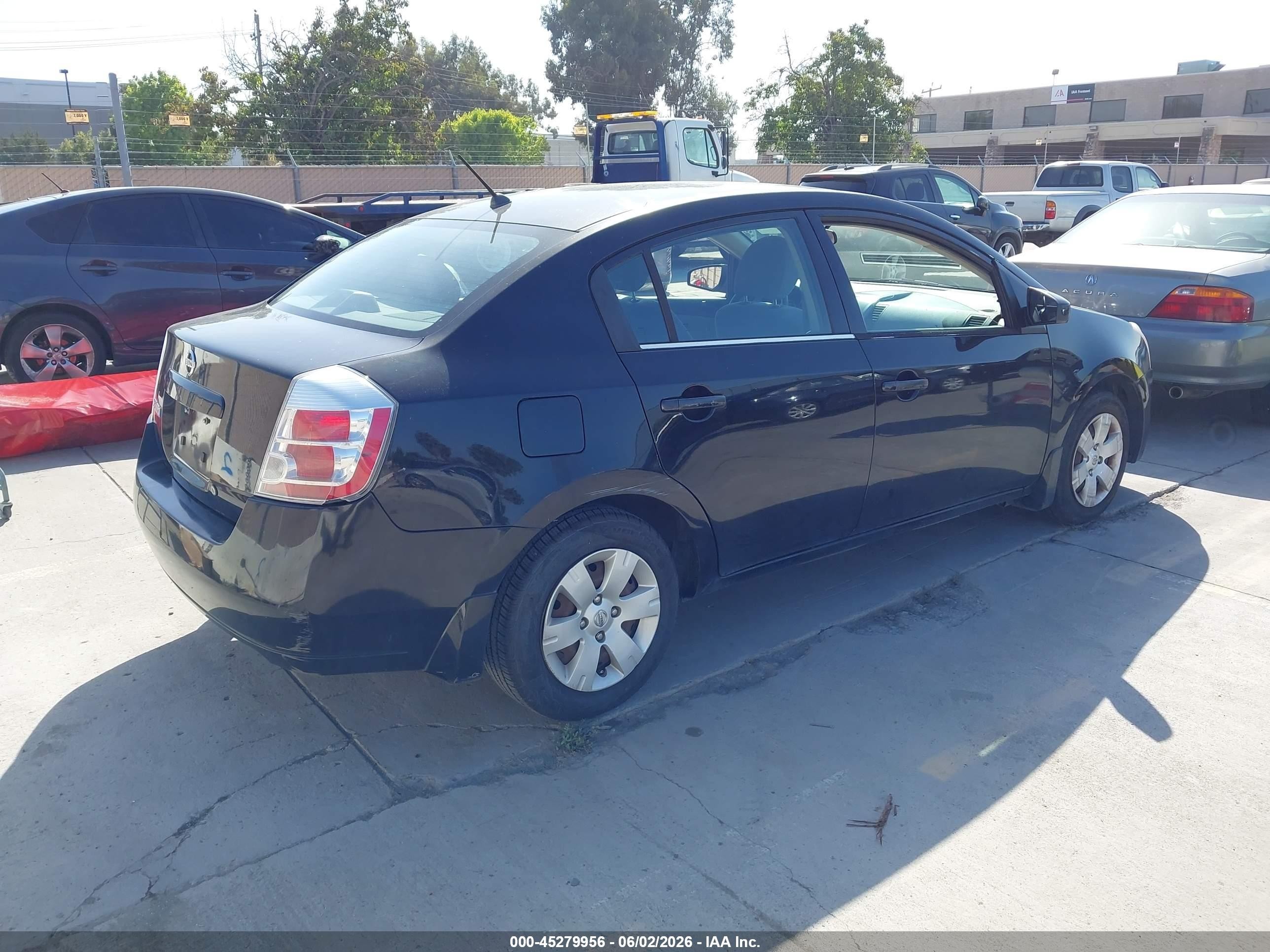 2008 Nissan Sentra 2.0 Black vin: 3N1AB61E78L624083