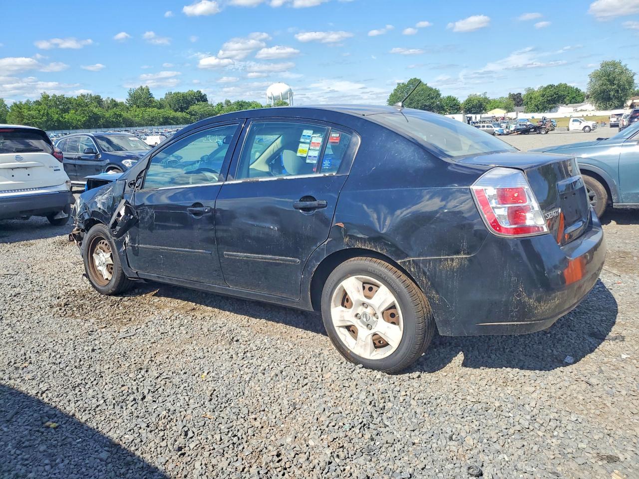 2008 Nissan Sentra 2.0 Black vin: 3N1AB61E78L630028