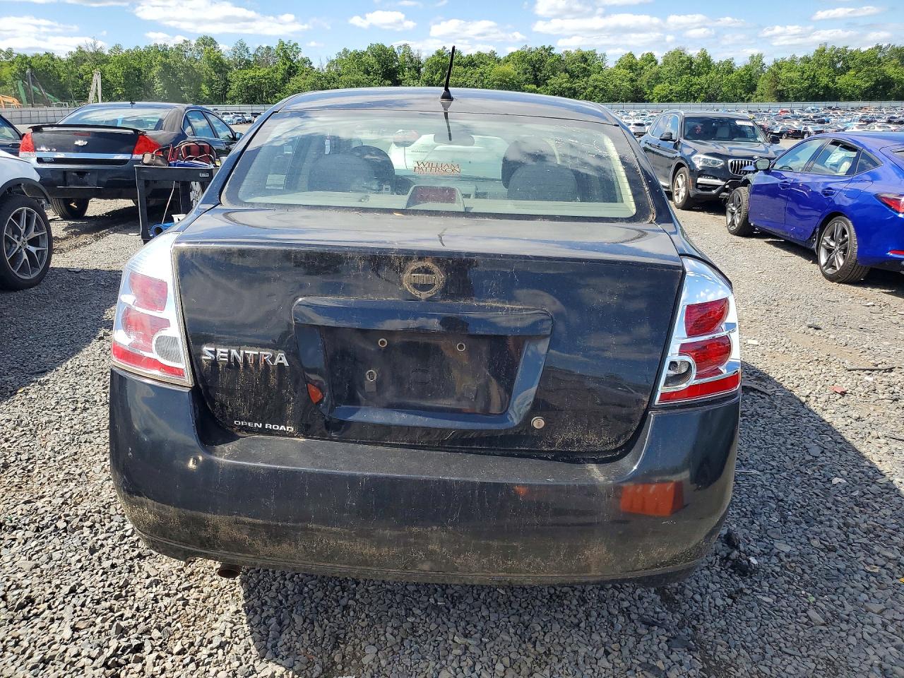 2008 Nissan Sentra 2.0 Black vin: 3N1AB61E78L630028