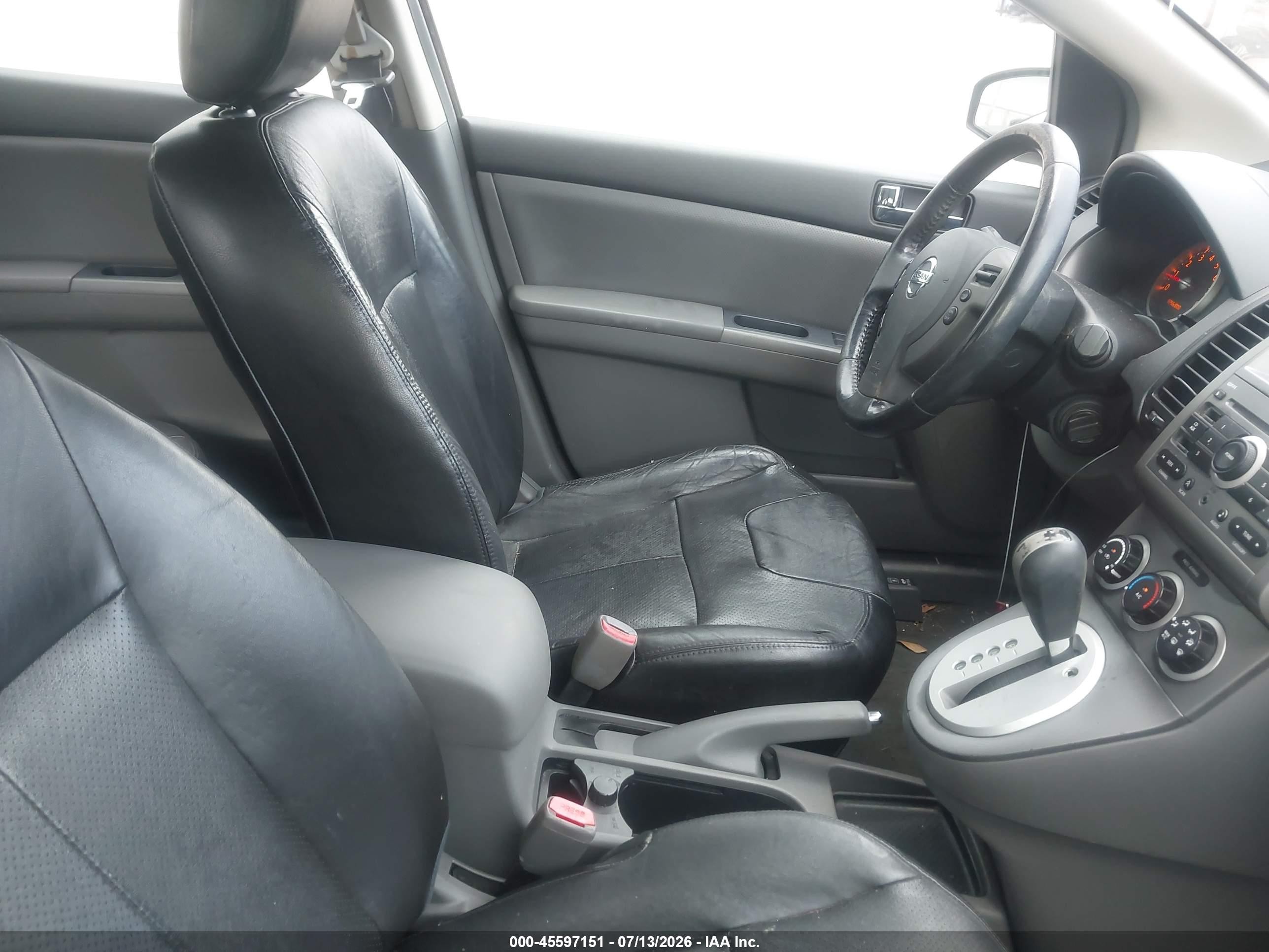2008 Nissan Sentra 2.0 Sl Черный vin: 3N1AB61E78L631762