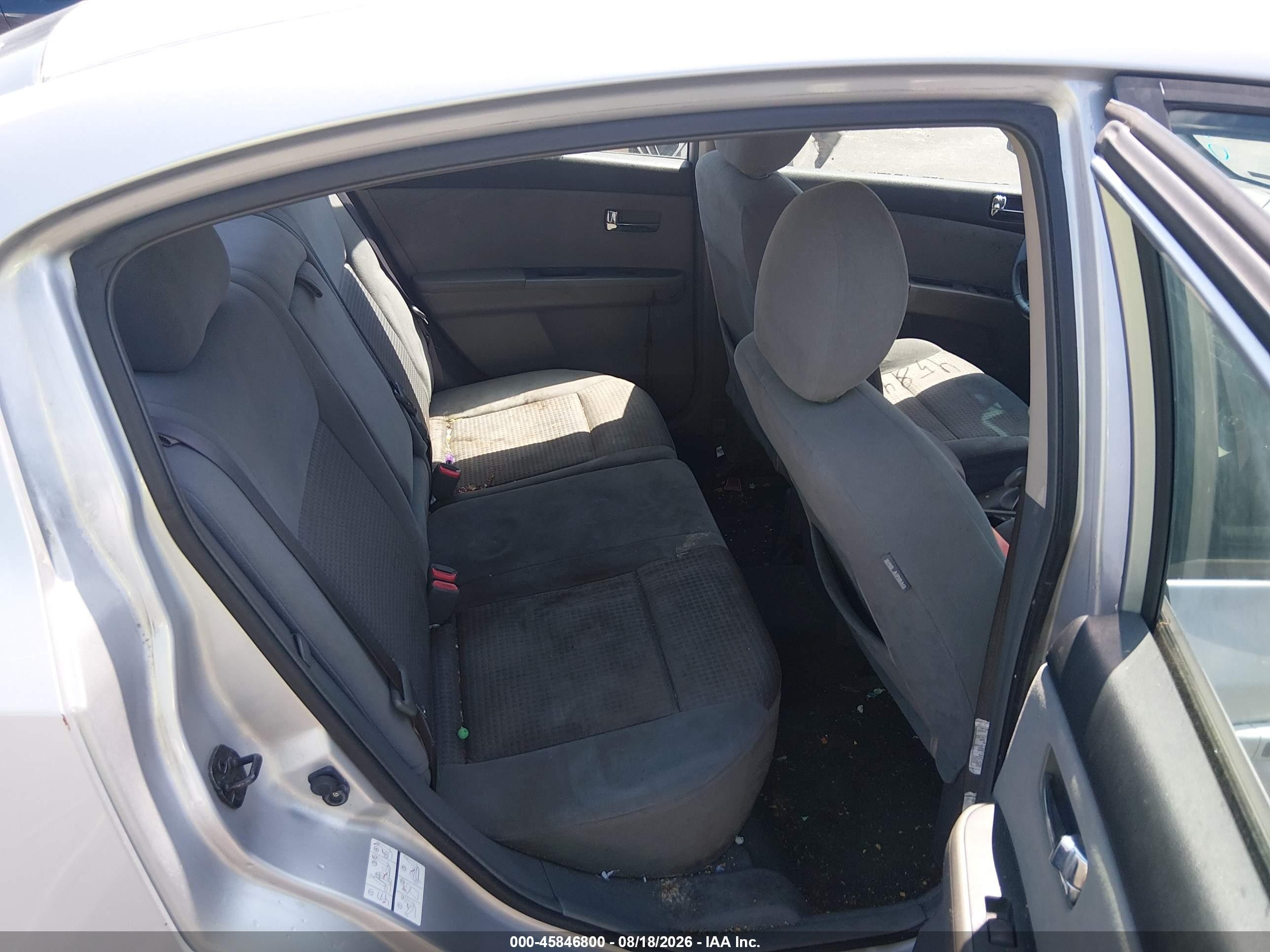 2008 Nissan Sentra 2.0s Серебряный vin: 3N1AB61E78L681173