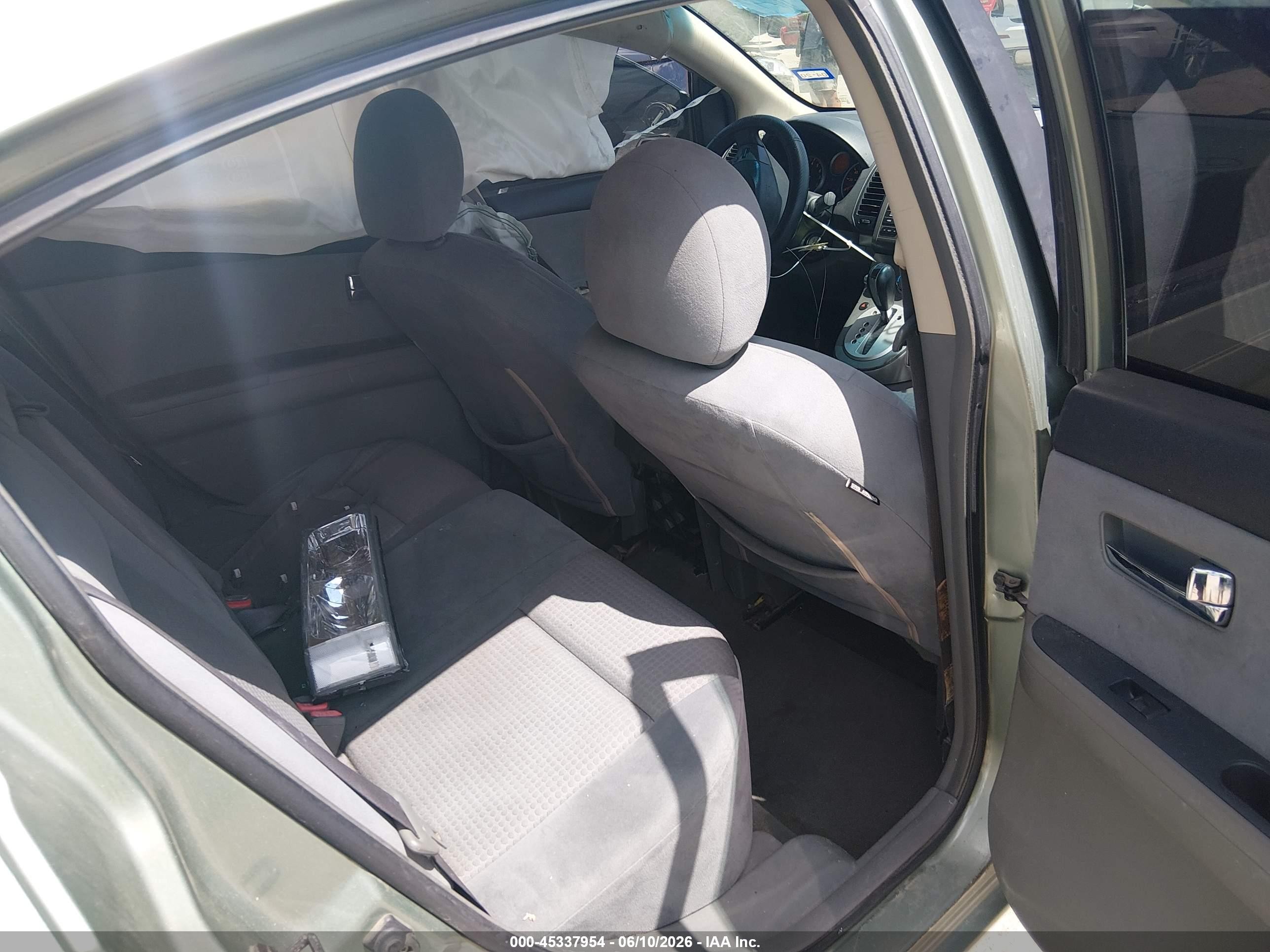 2008 Nissan Sentra 2.0s Green vin: 3N1AB61E78L710218