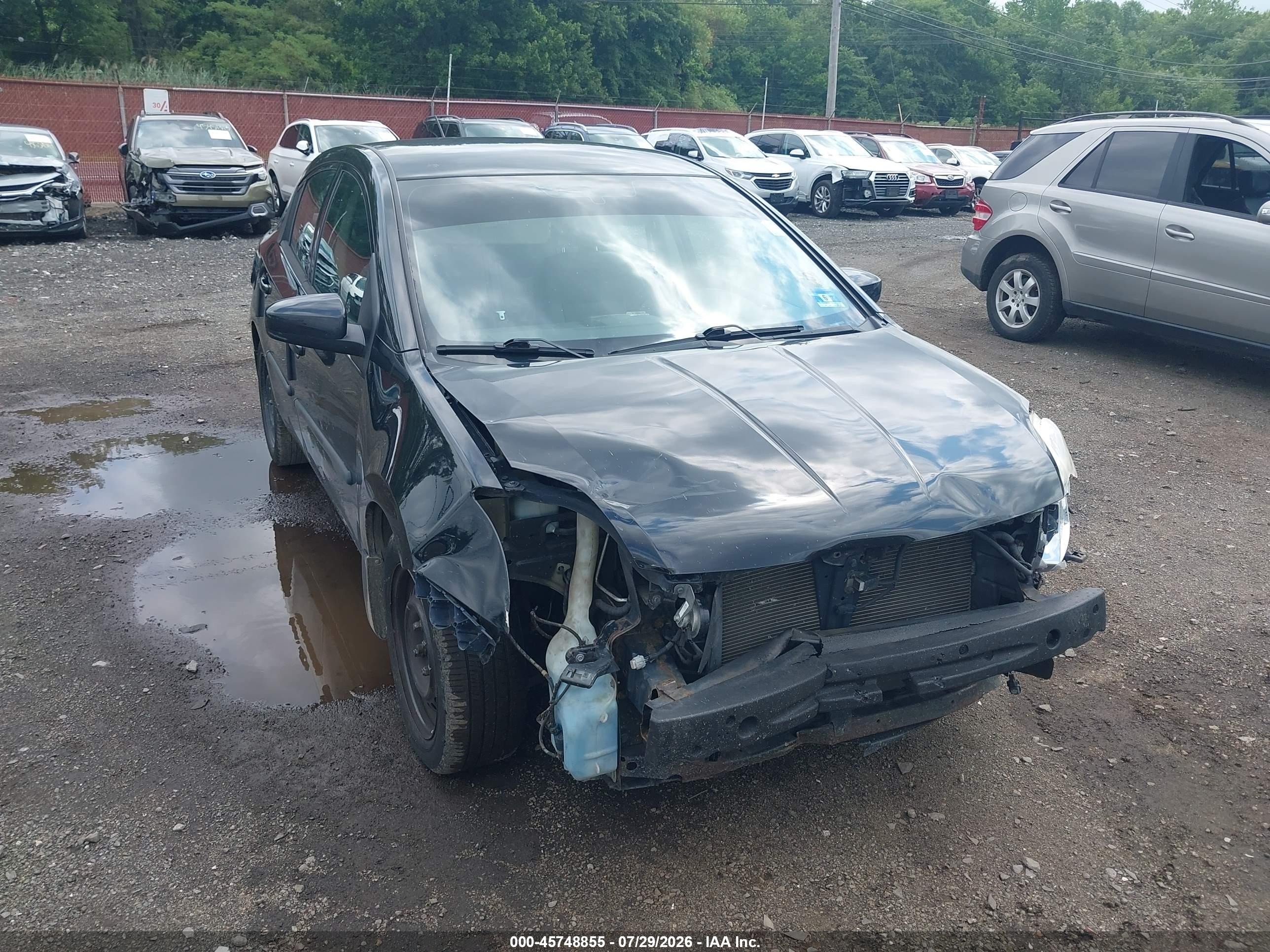 2008 Nissan Sentra 2.0 S Black vin: 3N1AB61E78L763968