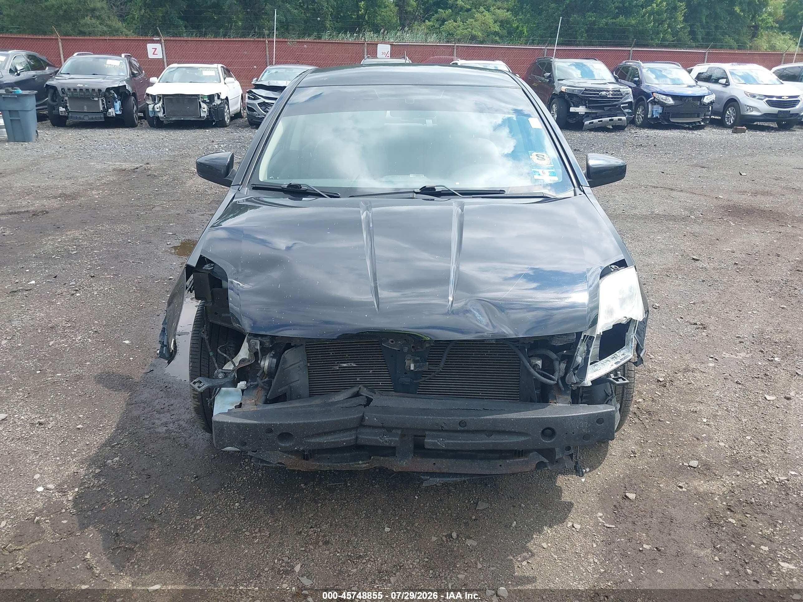 2008 Nissan Sentra 2.0 S Black vin: 3N1AB61E78L763968