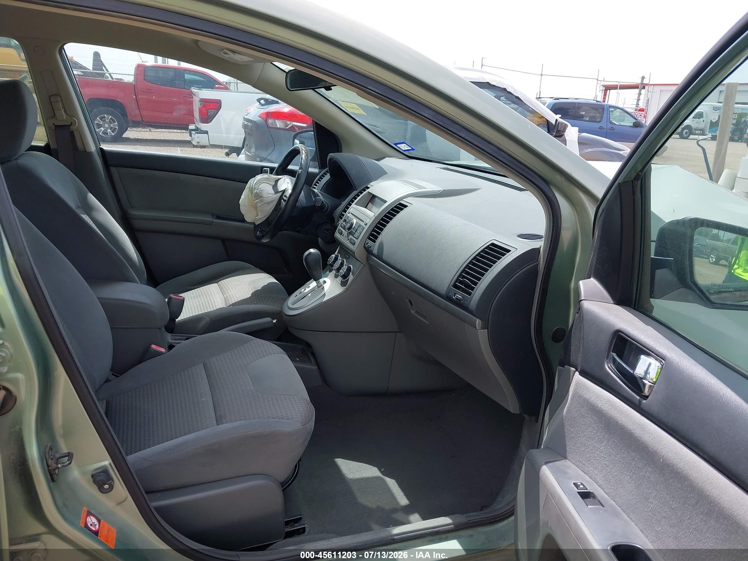 2008 Nissan Sentra 2.0 S Green vin: 3N1AB61E78L764585
