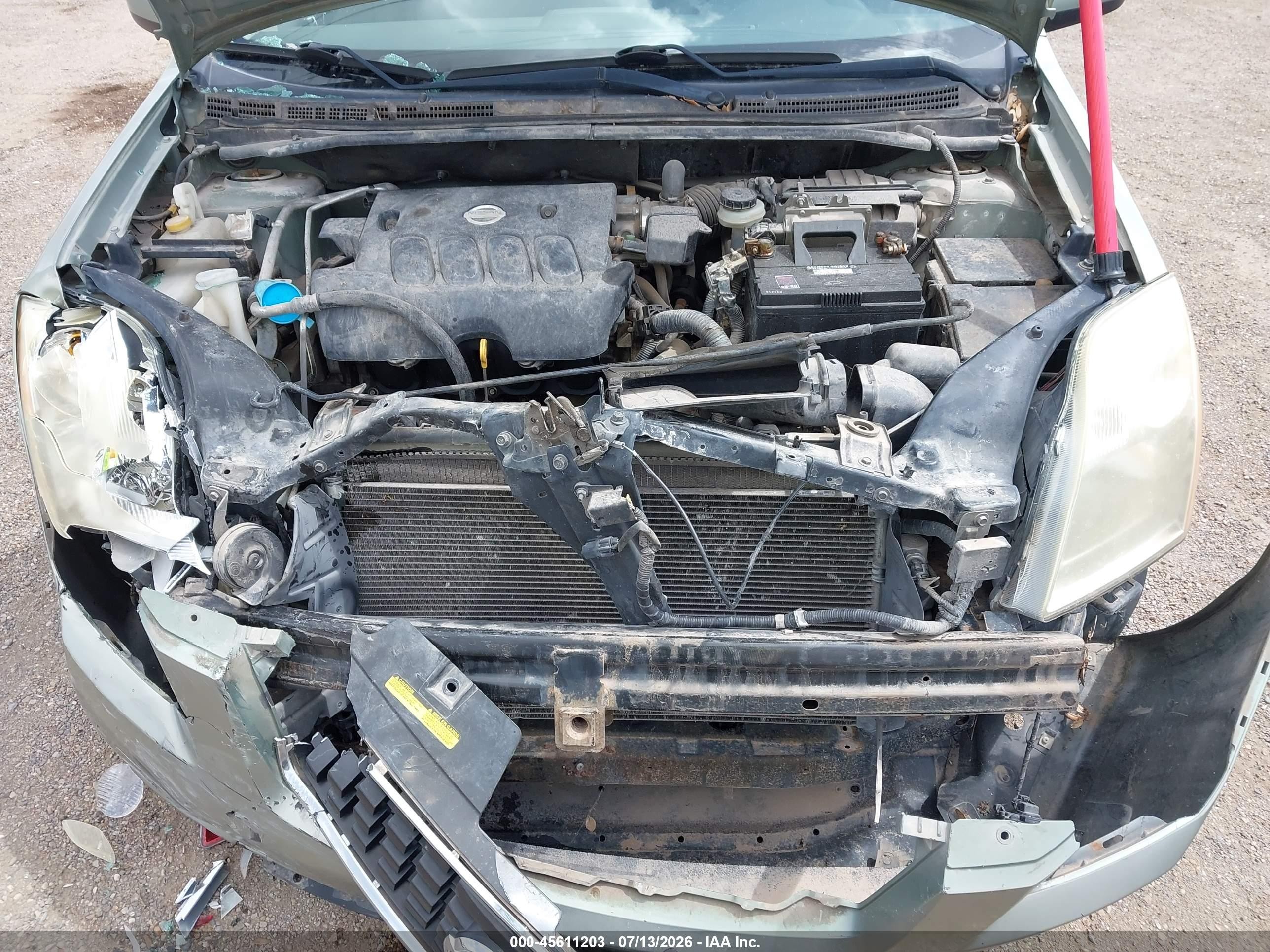 2008 Nissan Sentra 2.0 S Green vin: 3N1AB61E78L764585