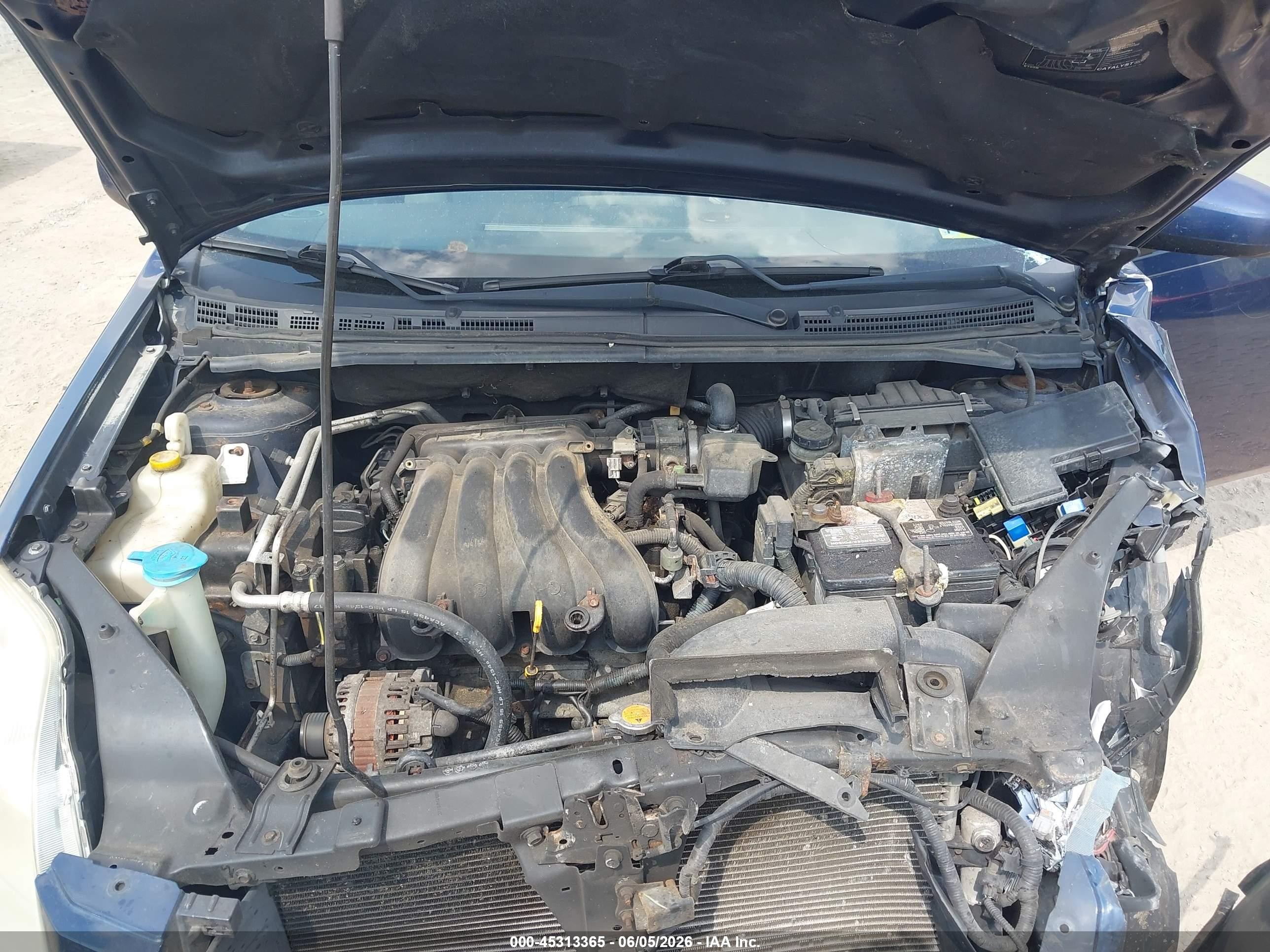 2008 Nissan Sentra 2.0s Blue vin: 3N1AB61E78L765672