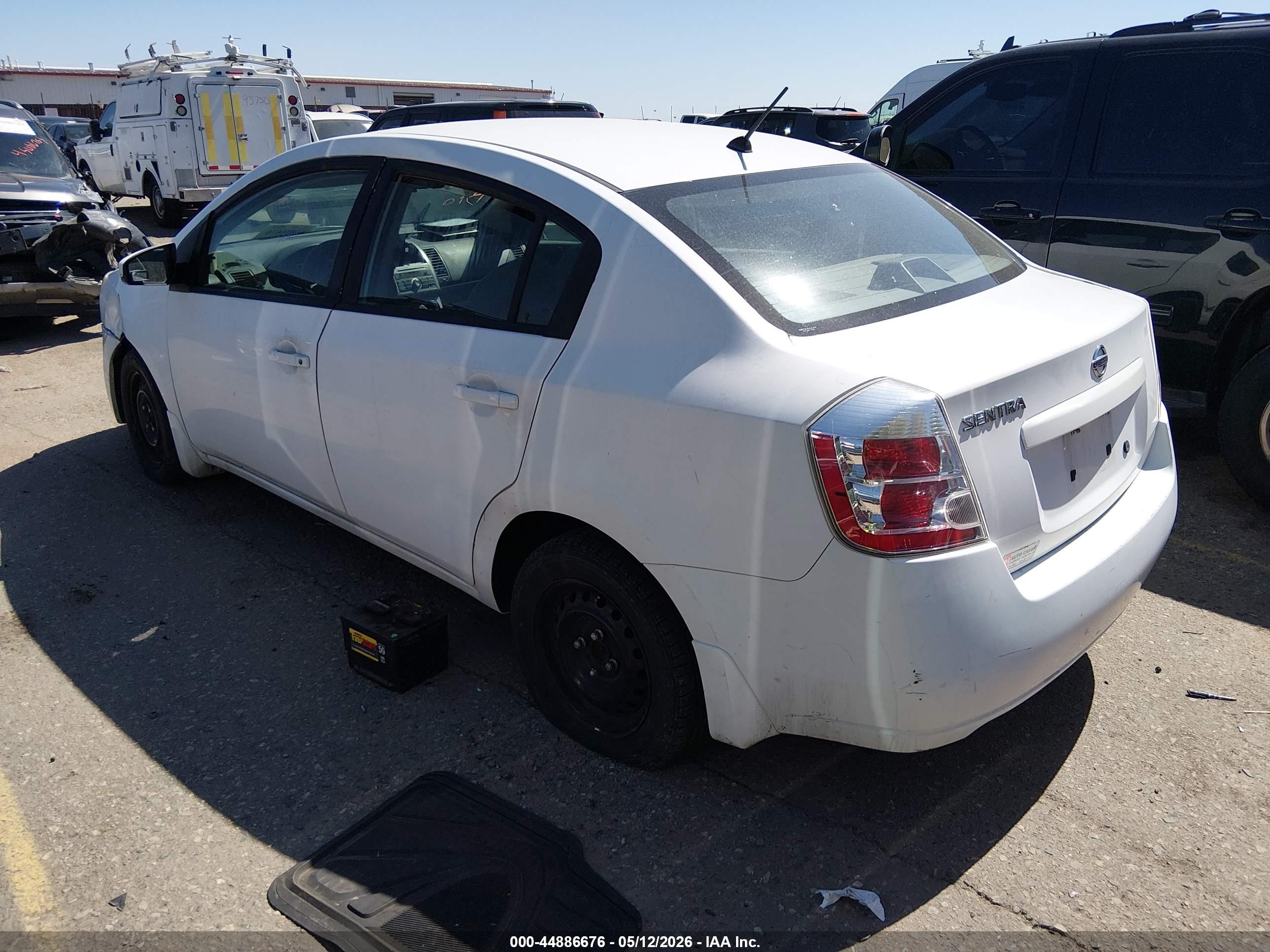 2009 Nissan Sentra 2.0 White vin: 3N1AB61E79L645386