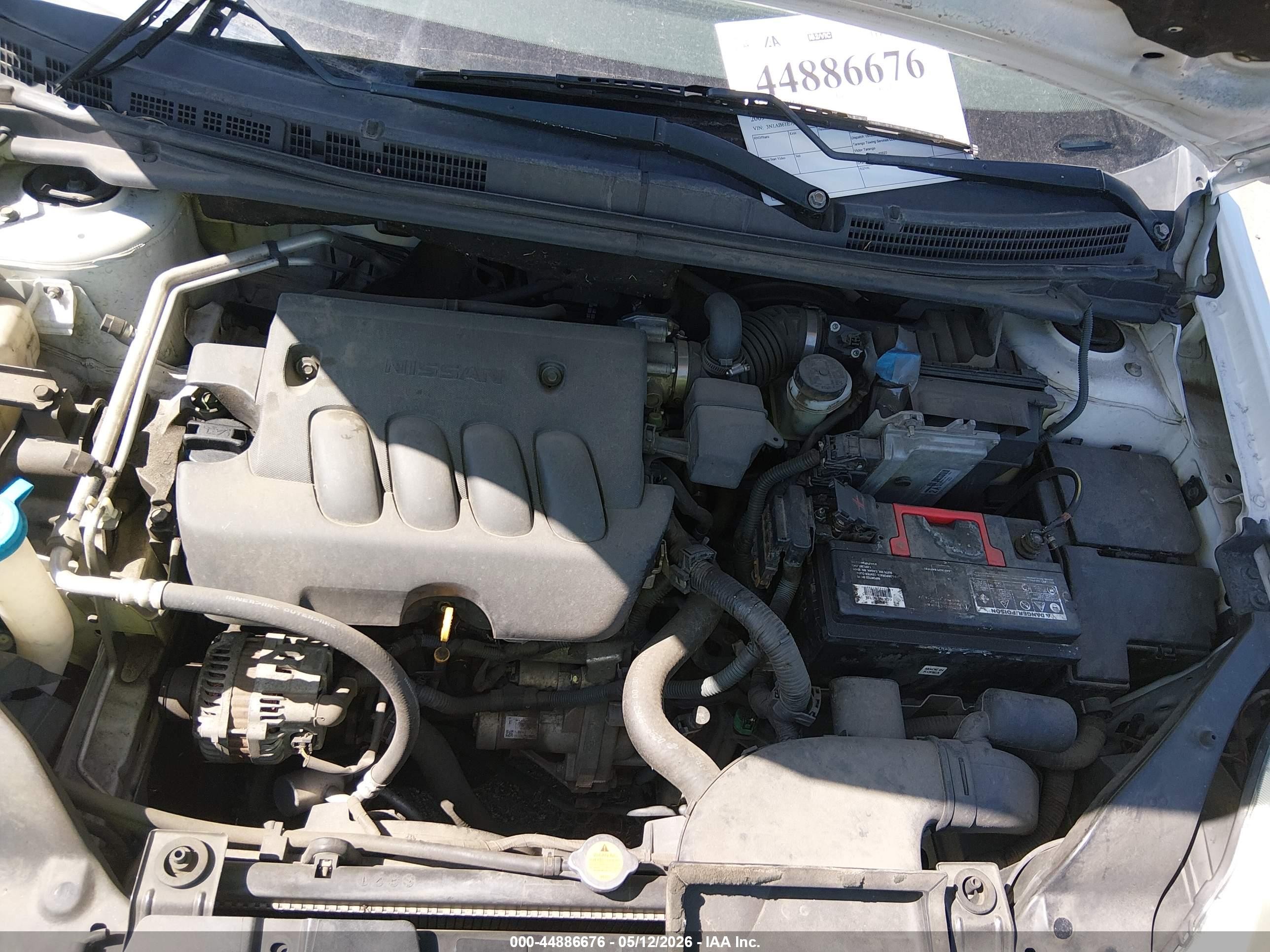 2009 Nissan Sentra 2.0 White vin: 3N1AB61E79L645386