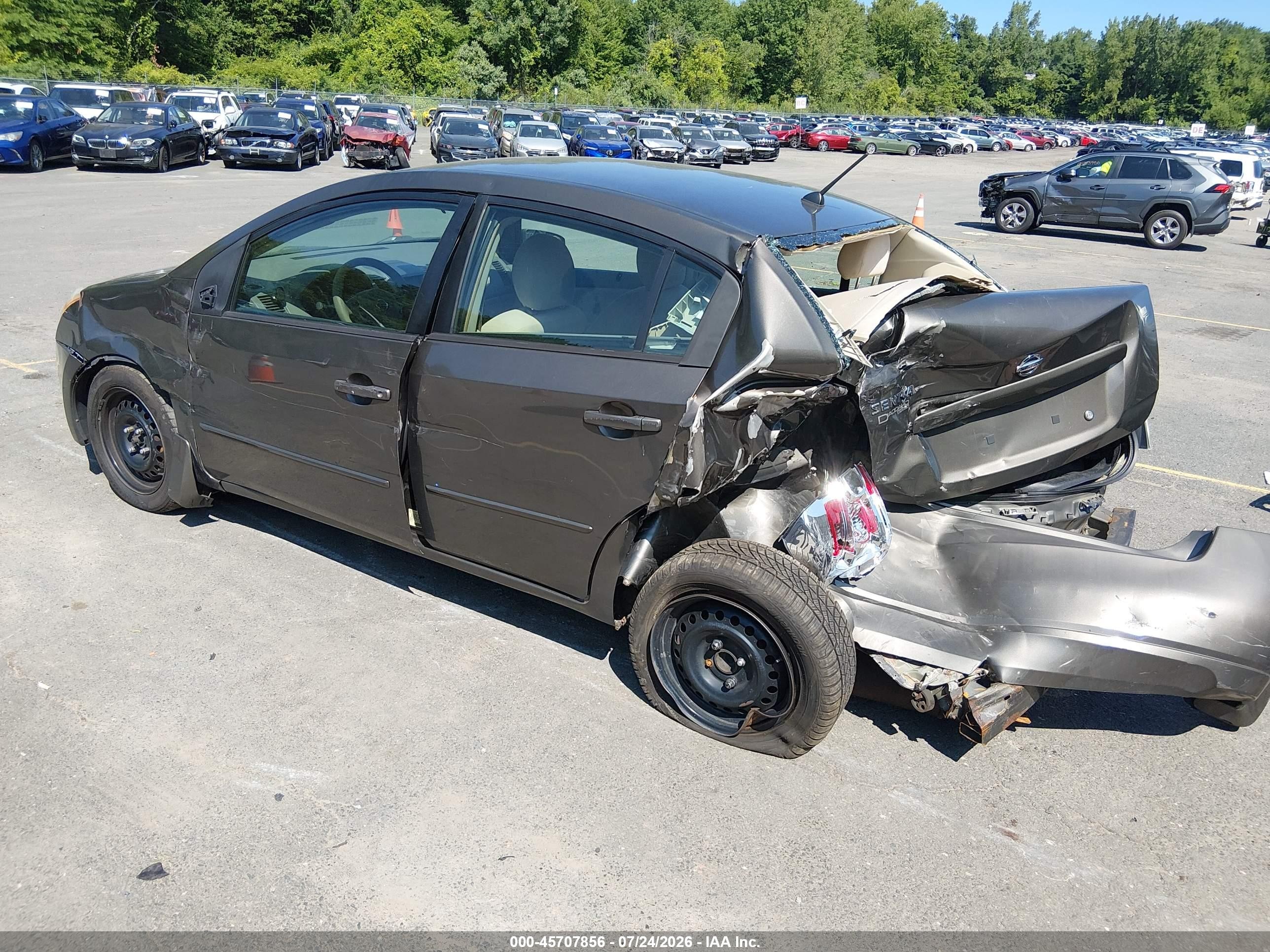 2009 Nissan Sentra 2.0s Brown vin: 3N1AB61E79L656033
