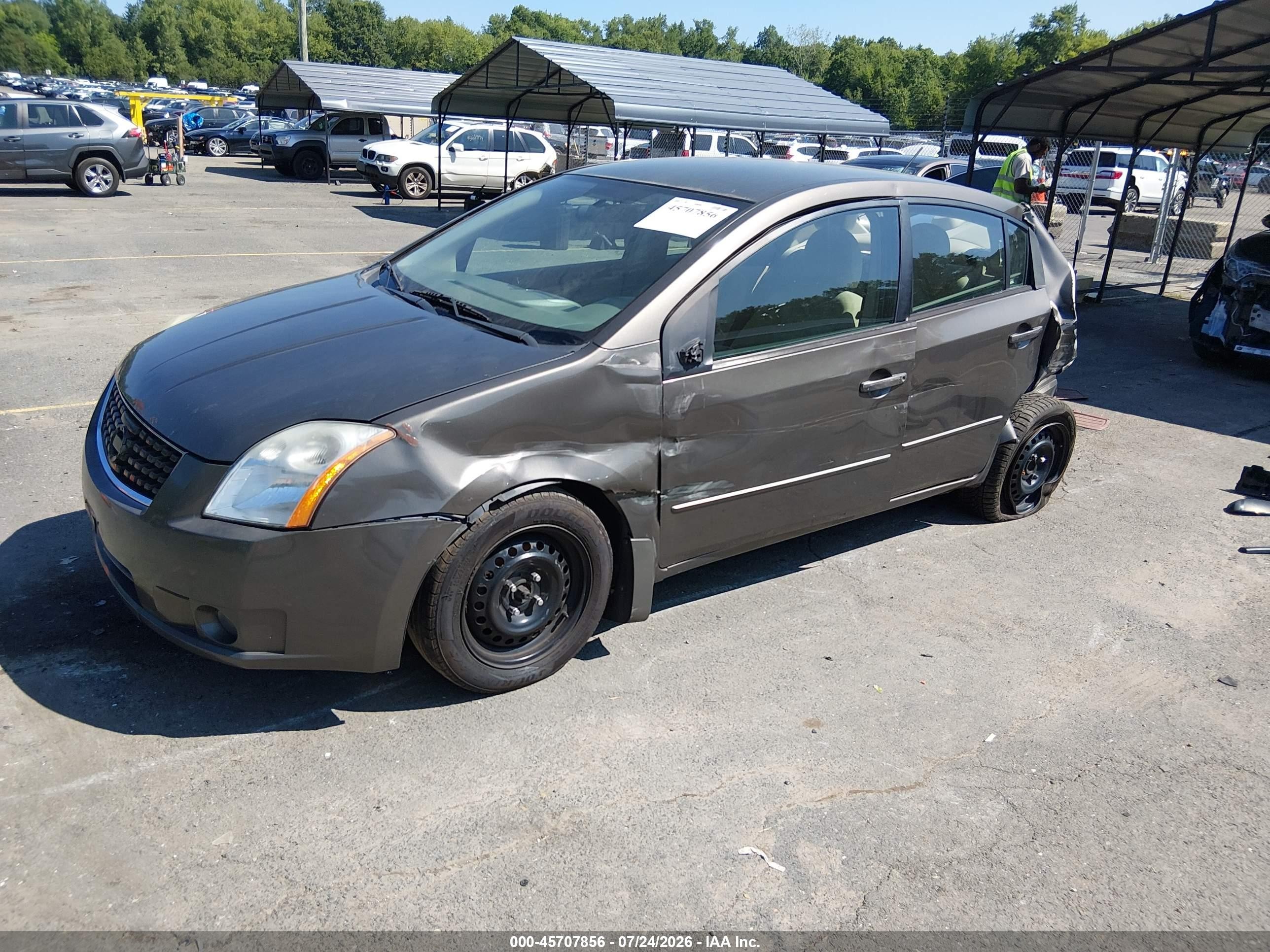 2009 Nissan Sentra 2.0s Brown vin: 3N1AB61E79L656033