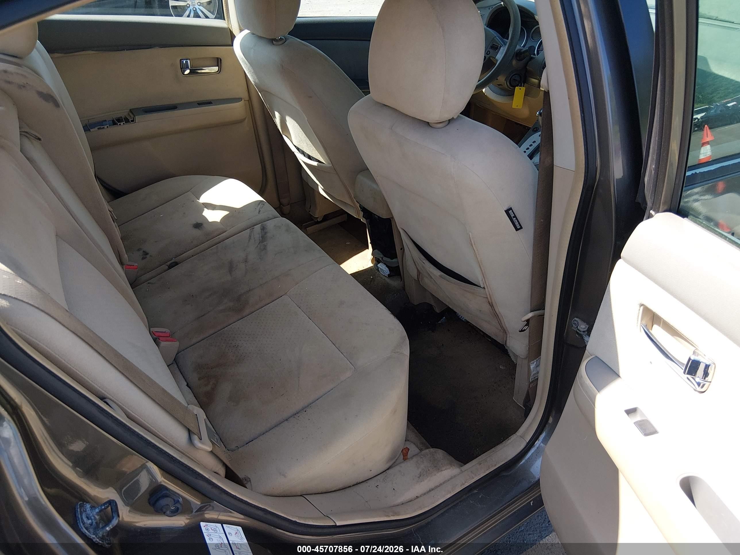 2009 Nissan Sentra 2.0s Brown vin: 3N1AB61E79L656033