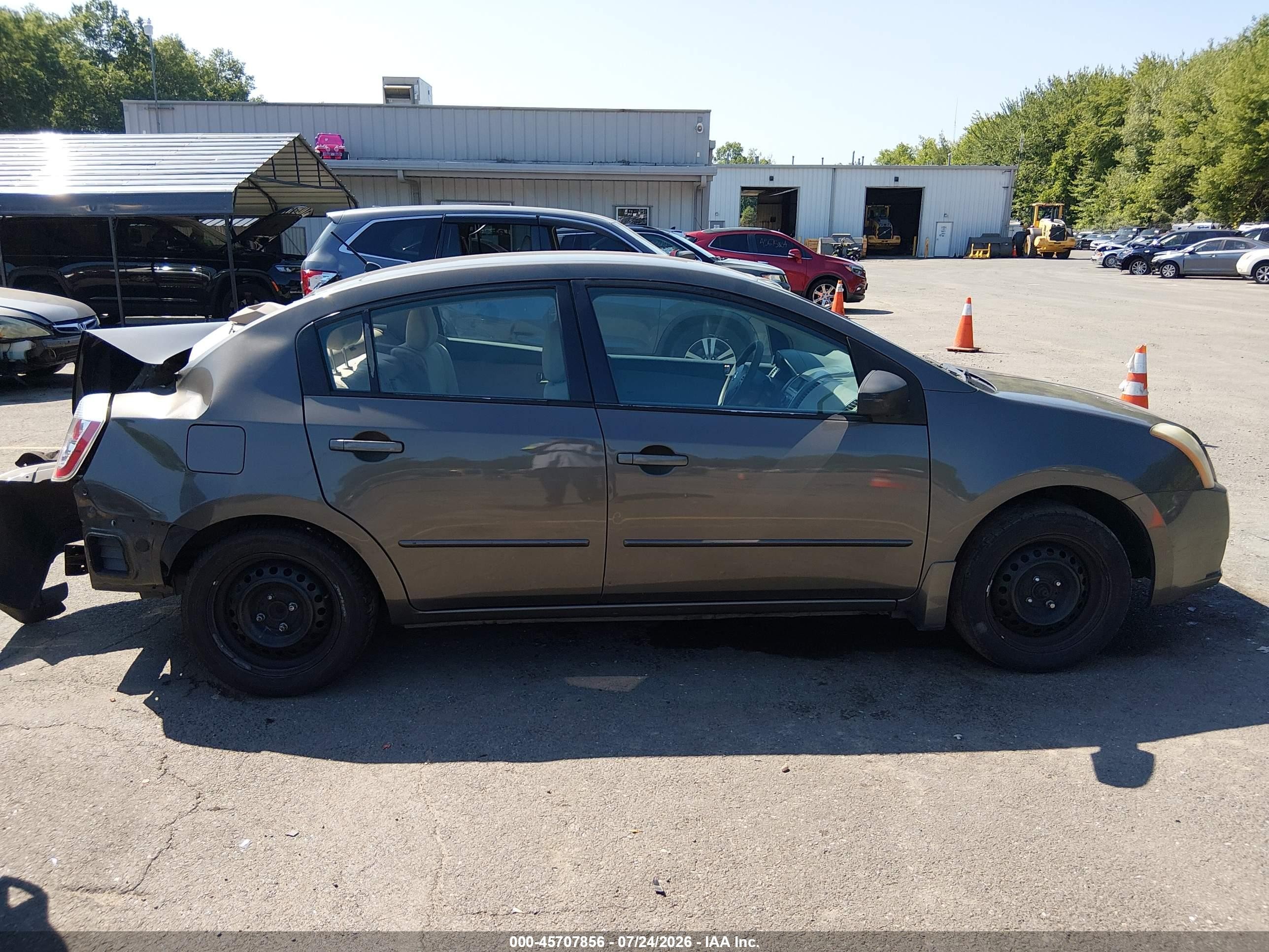 2009 Nissan Sentra 2.0s Brown vin: 3N1AB61E79L656033