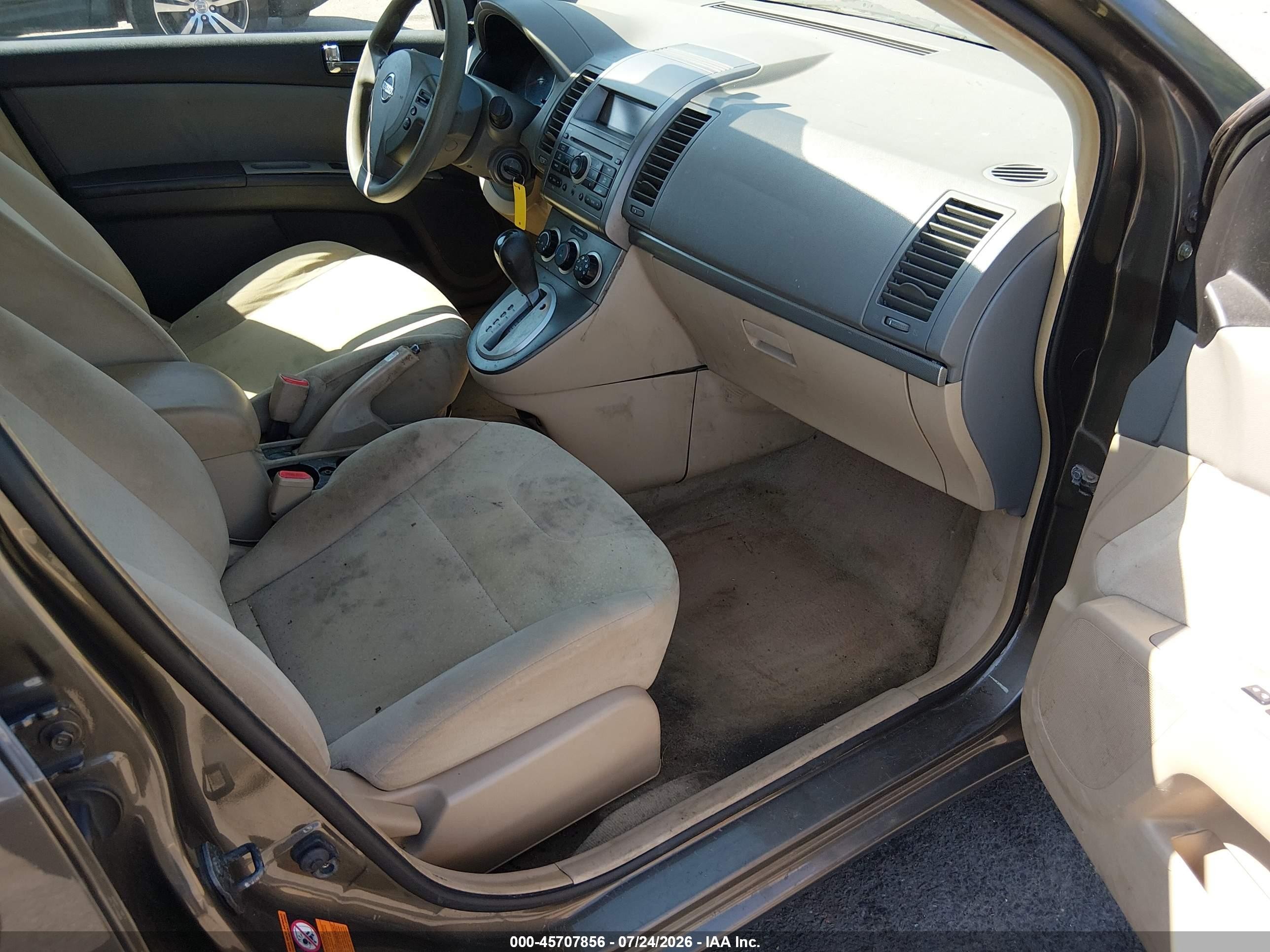 2009 Nissan Sentra 2.0s Brown vin: 3N1AB61E79L656033